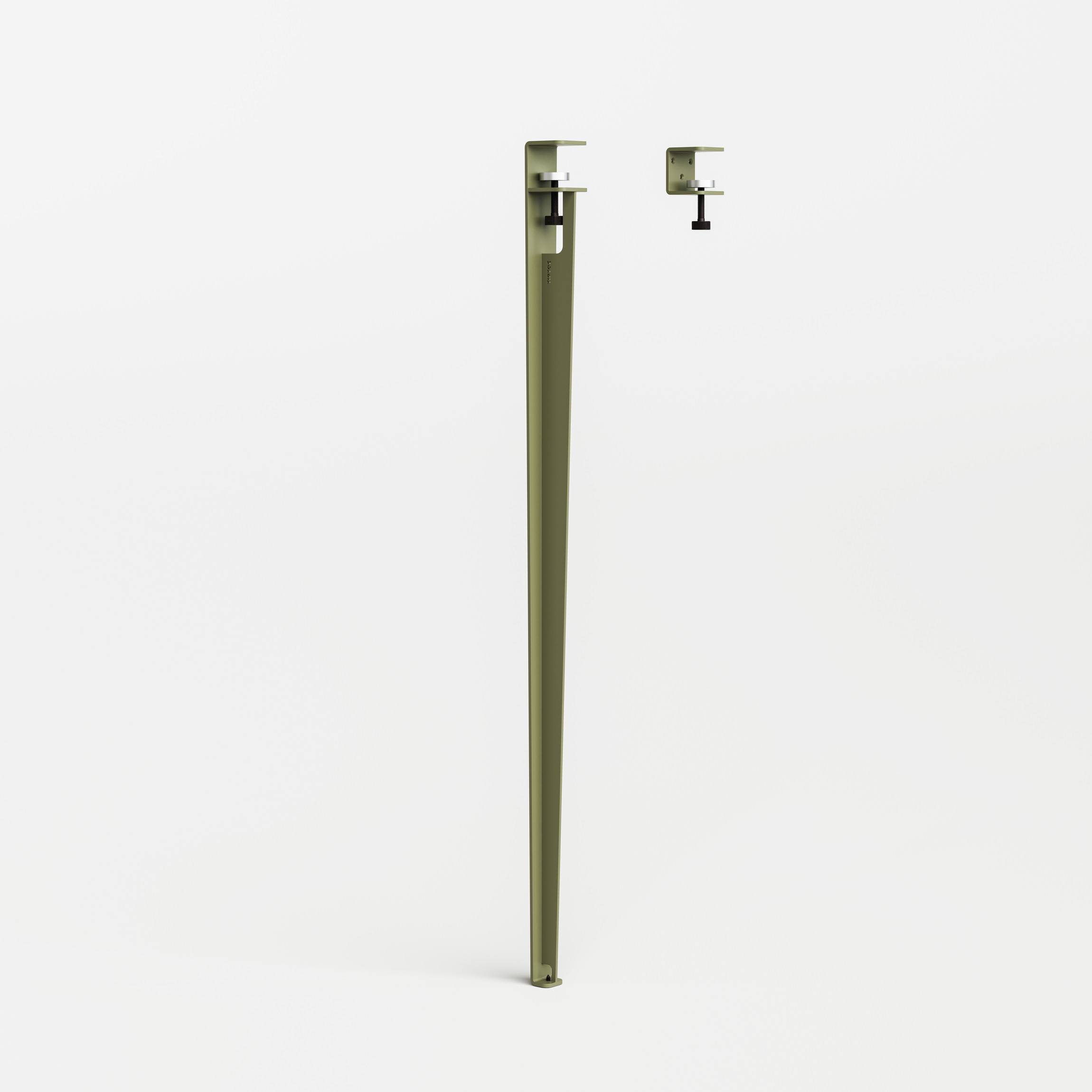 Pied de table bar 110cm et accroche murale BRACKET