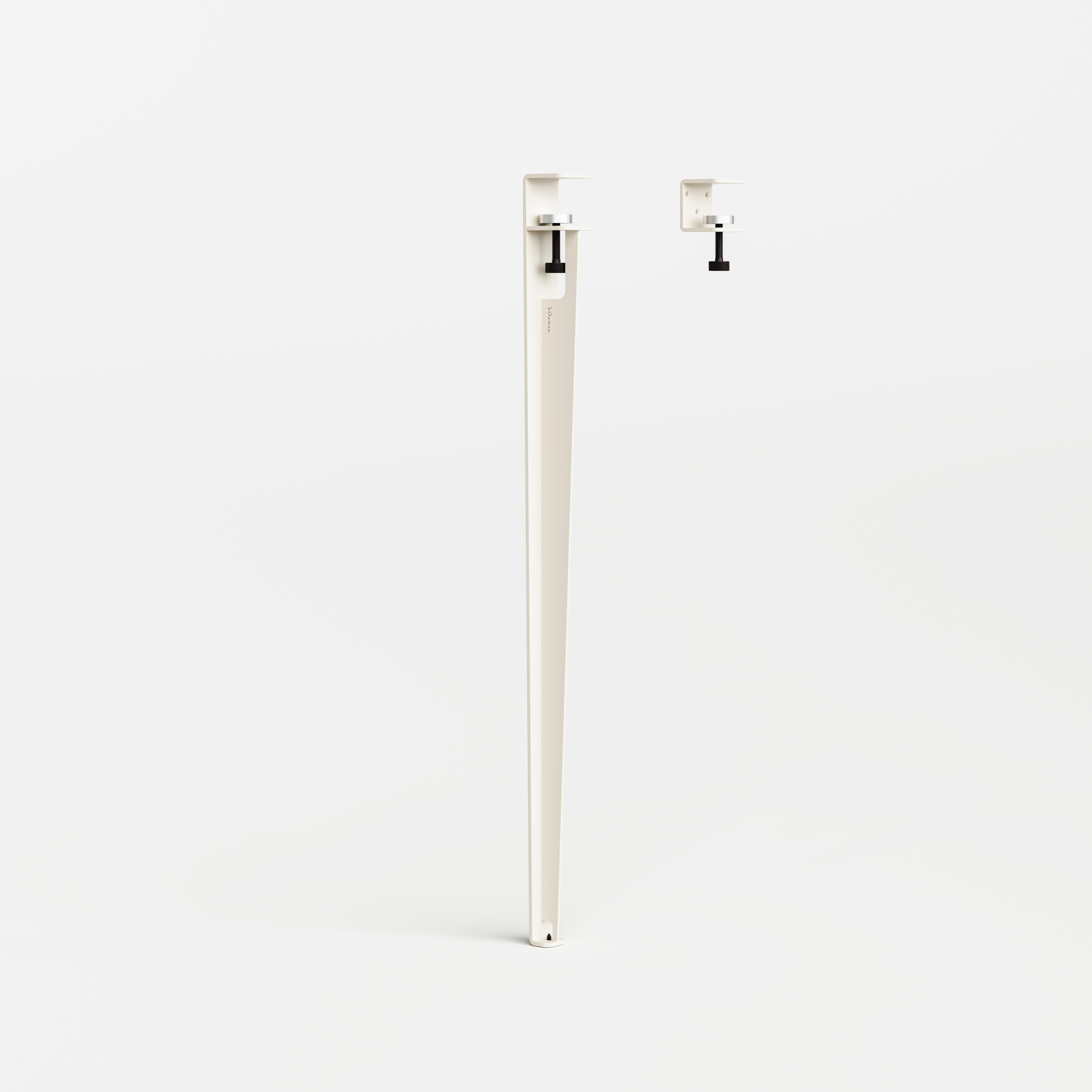 Pied de table haute 90cm et accroche murale BRACKET