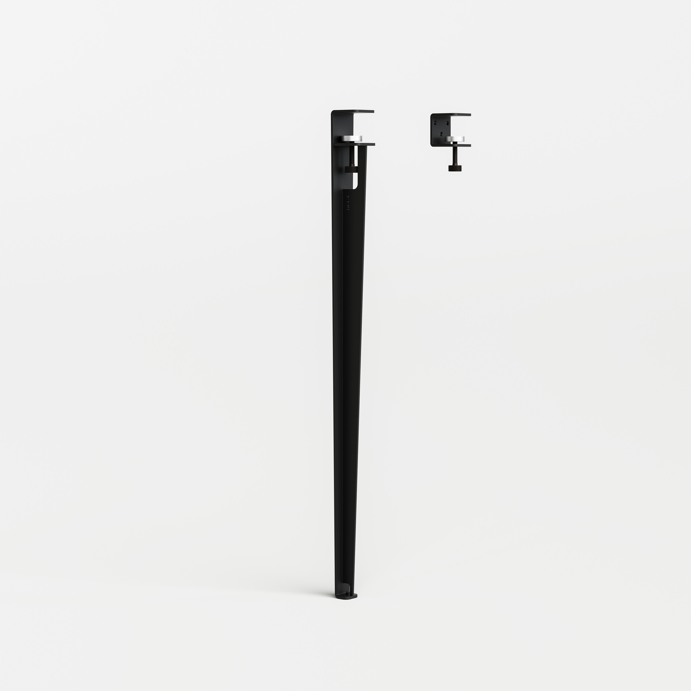 Pied de table haute 90cm et accroche murale BRACKET