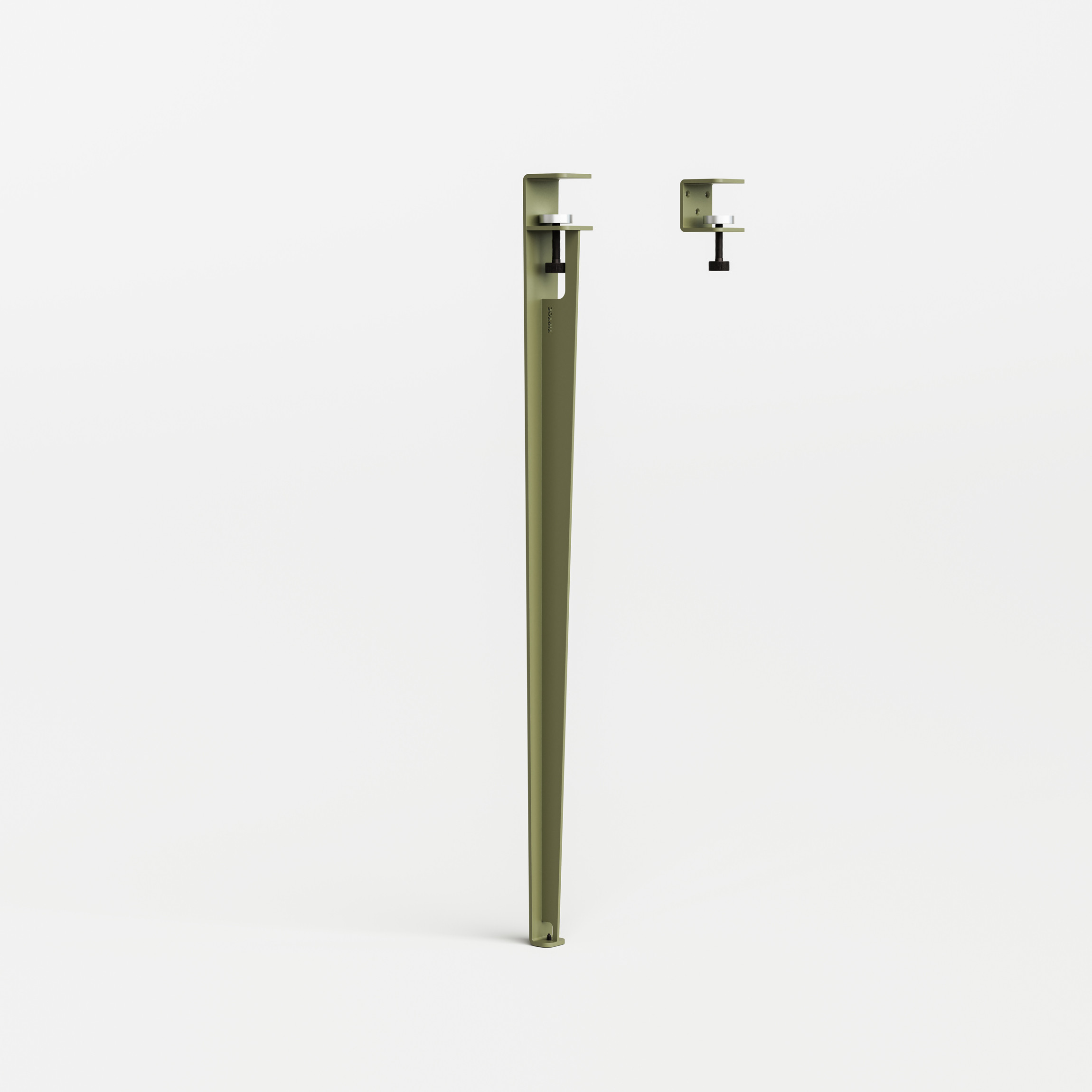 Pied de table haute 90cm et accroche murale BRACKET