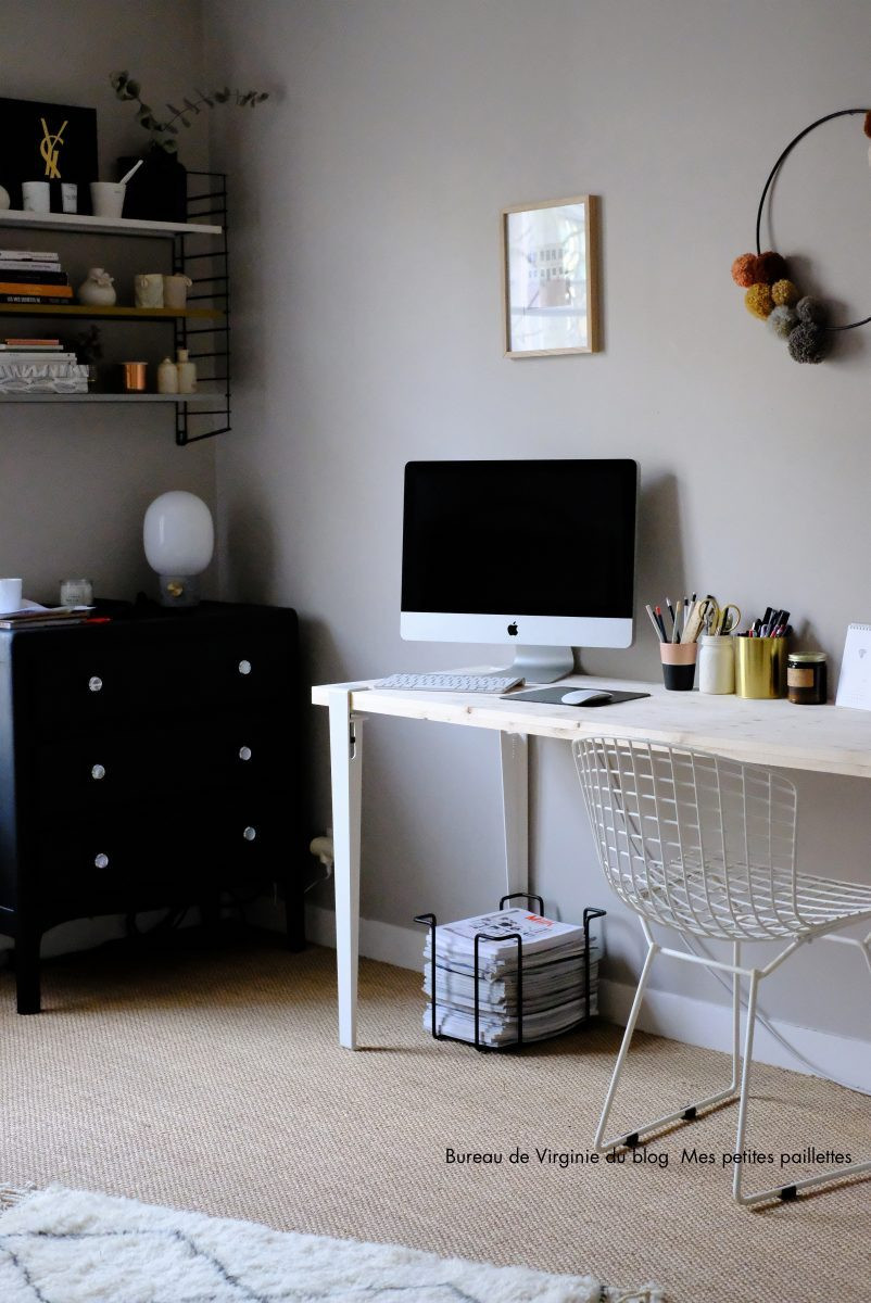 Aménager un coin bureau dans le salon : 30 idées astucieuses