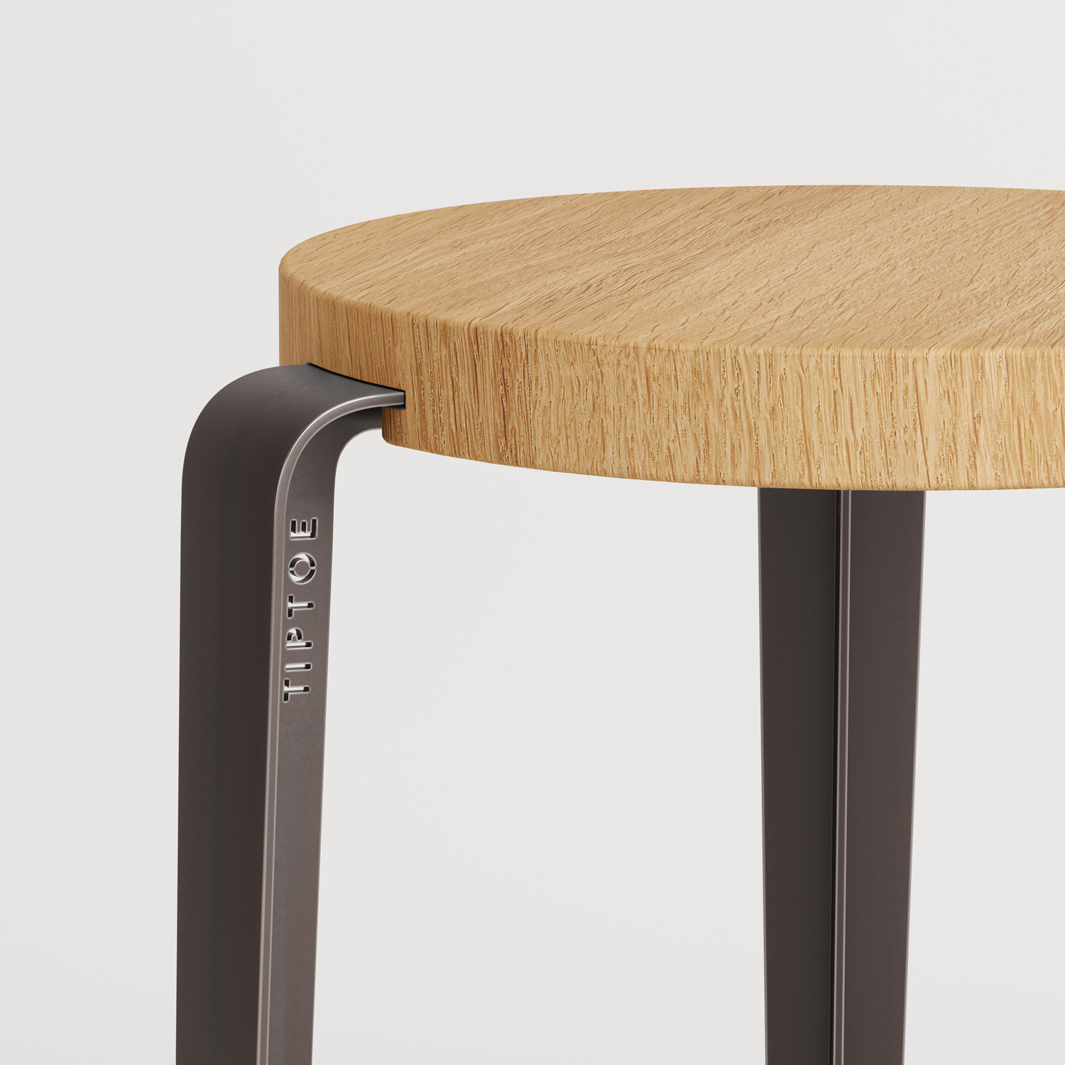 Tabouret de bar - bois éco-certifié - 66cm "Les Imparfaits"