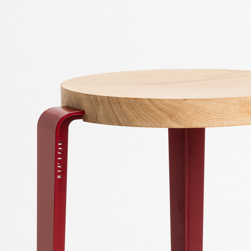 Tabouret LOU - bois éco-certifié "Les Imparfaits"