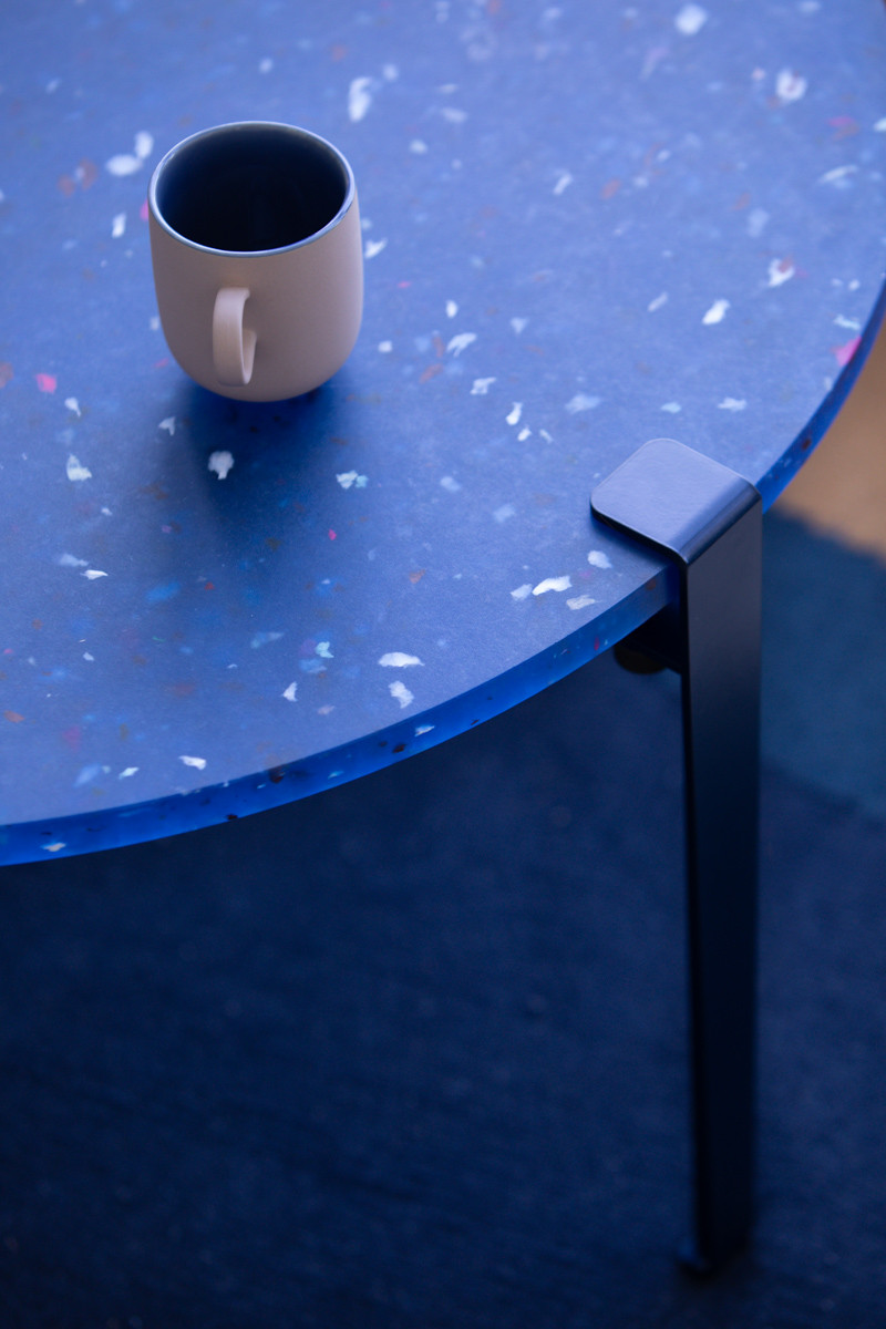 Recycled plastic table deals top