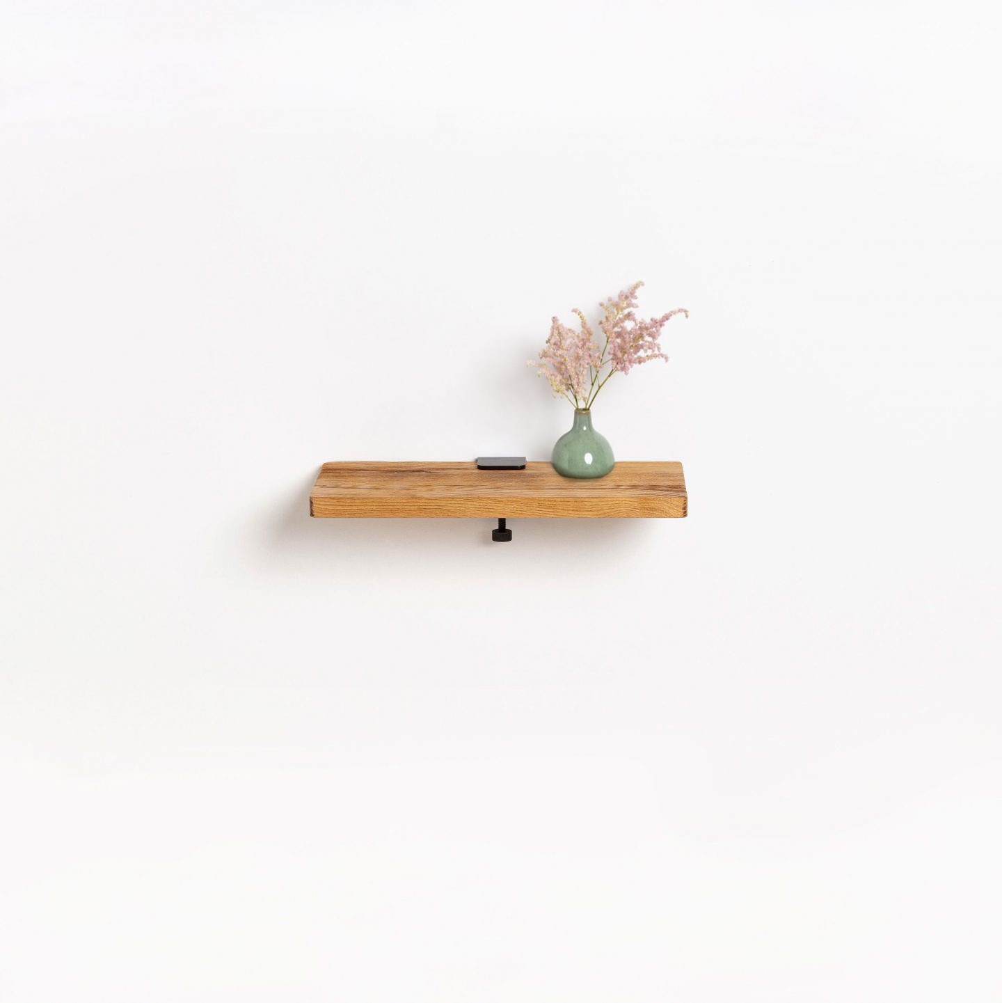 Etagère murale BRACKET - bois ancien recyclé - 45x20cm
