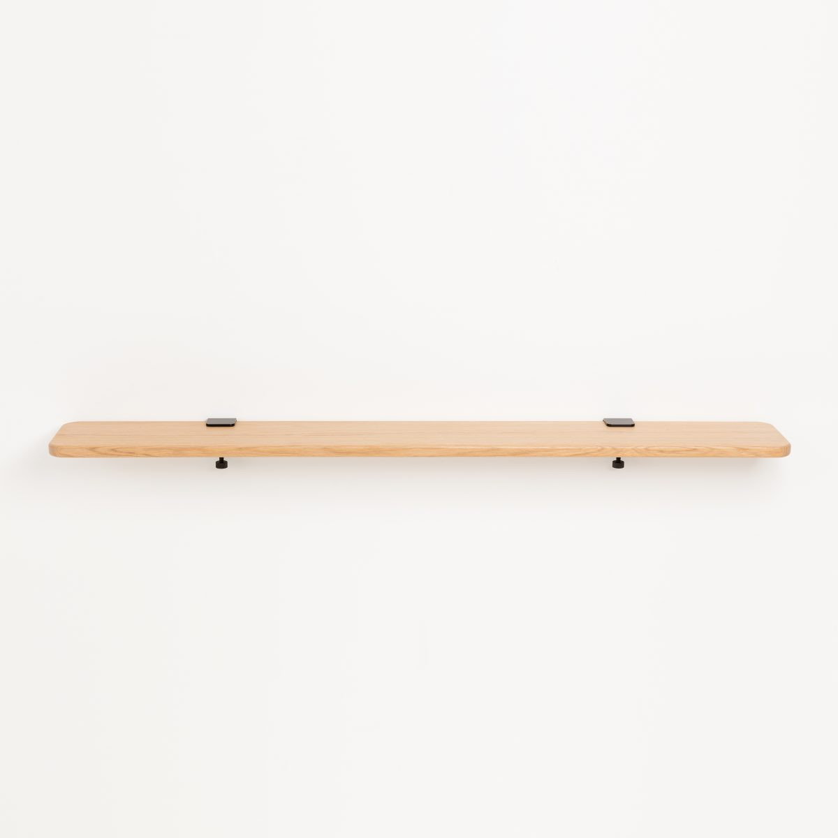 Etagère murale BRACKET - chêne massif - 60 à 150cm