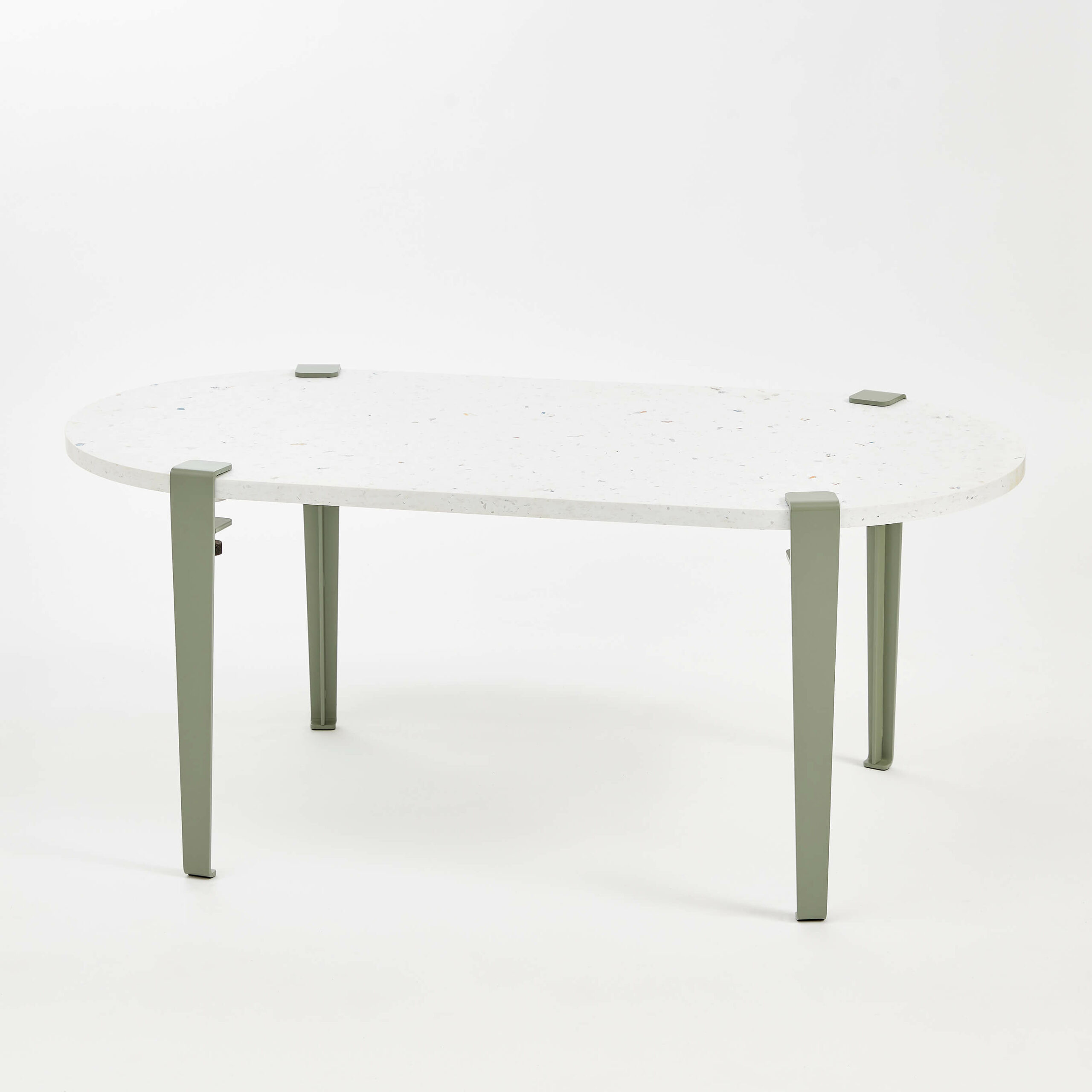 VENEZIA oblong recycled plastic coffee table