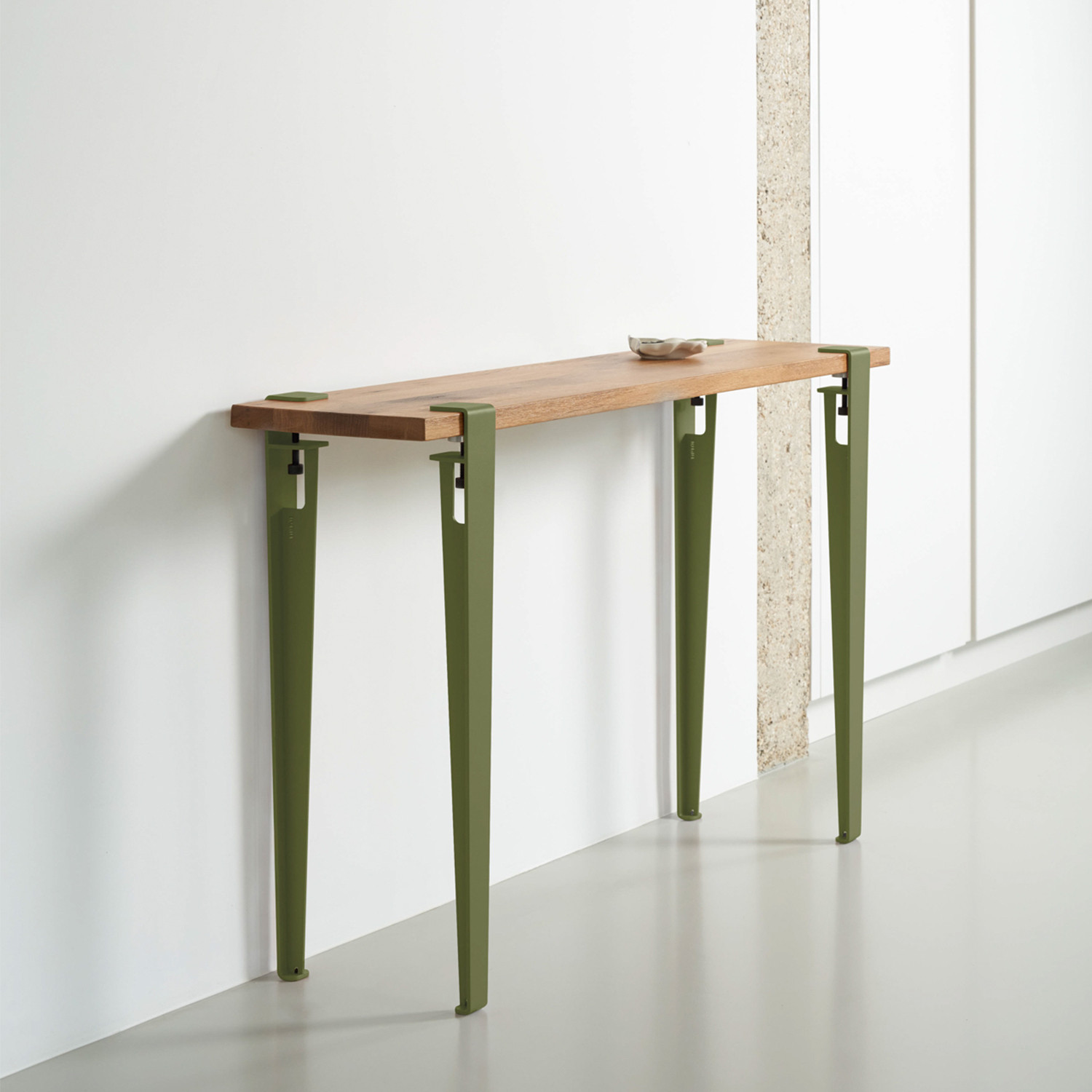 Console TIPTOE 120x30cm - bois ancien recyclé