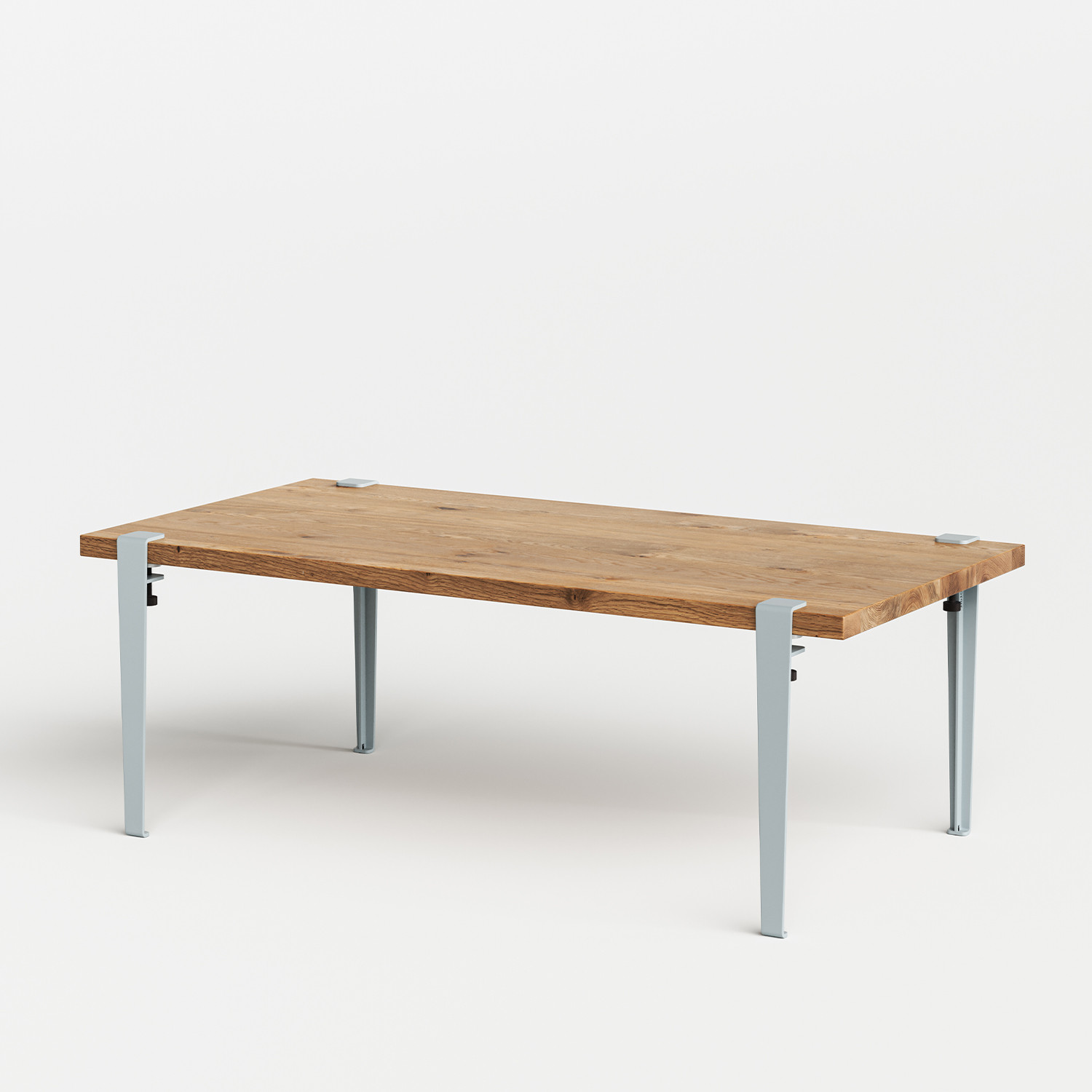 BYO TABLE D LEG 120×60 OAK Rectangular coffee table in old oak 120x60cm