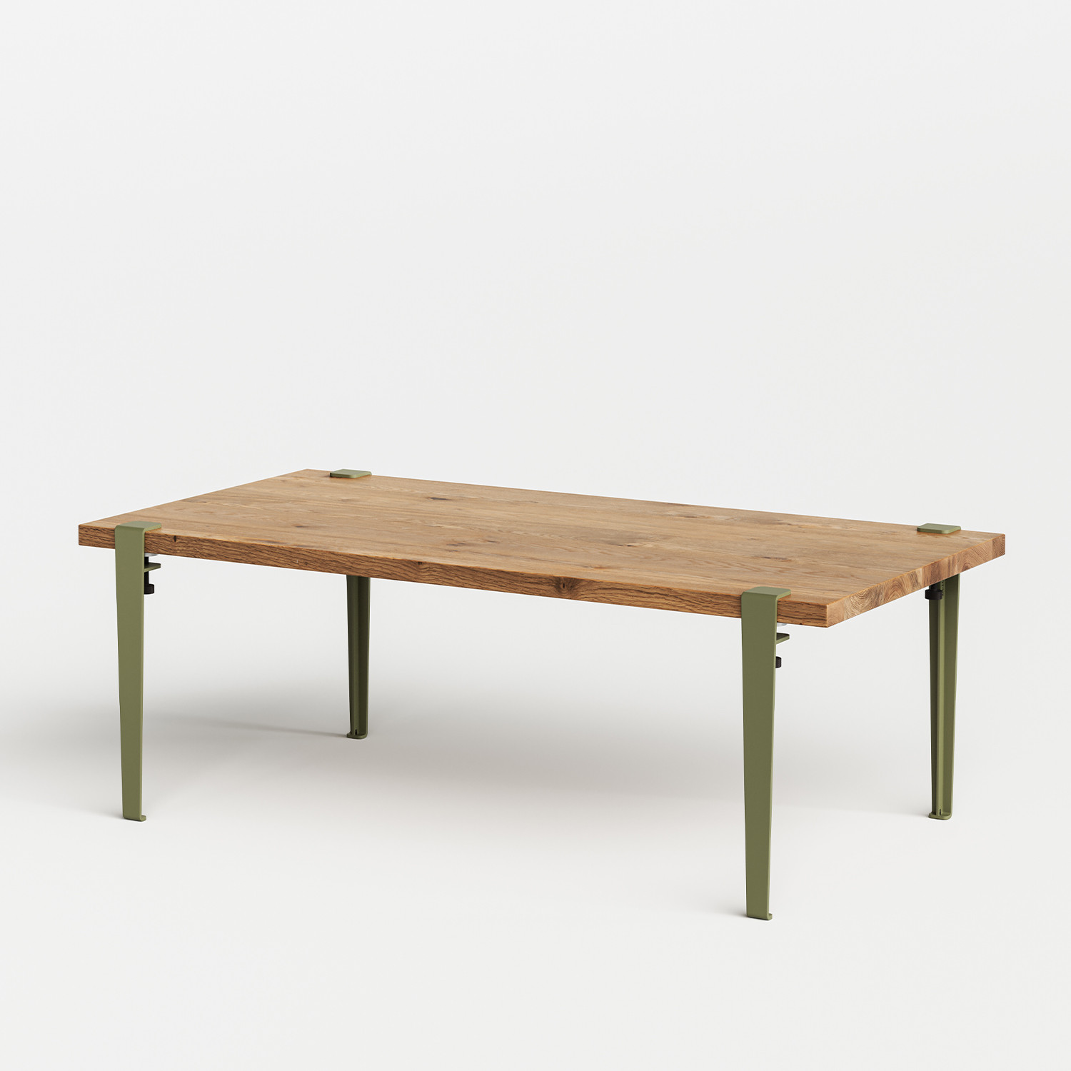 Table basse TIPTOE 120x60cm - bois ancien recyclé