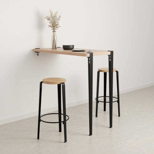 wall mounted bistro table