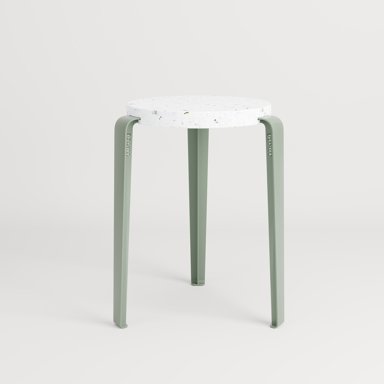 LOU stool in recycled plastic VENEZIA