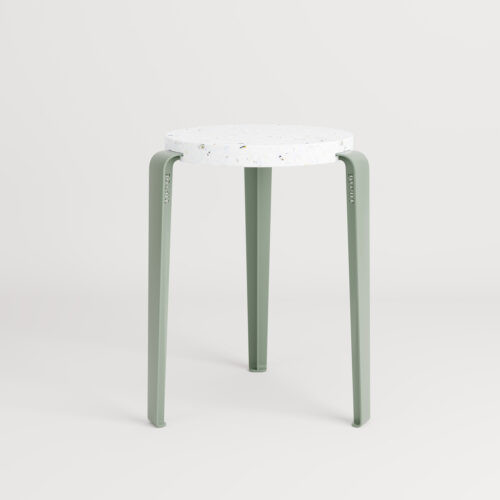 Tabouret LOU - plastique recyclé Venezia