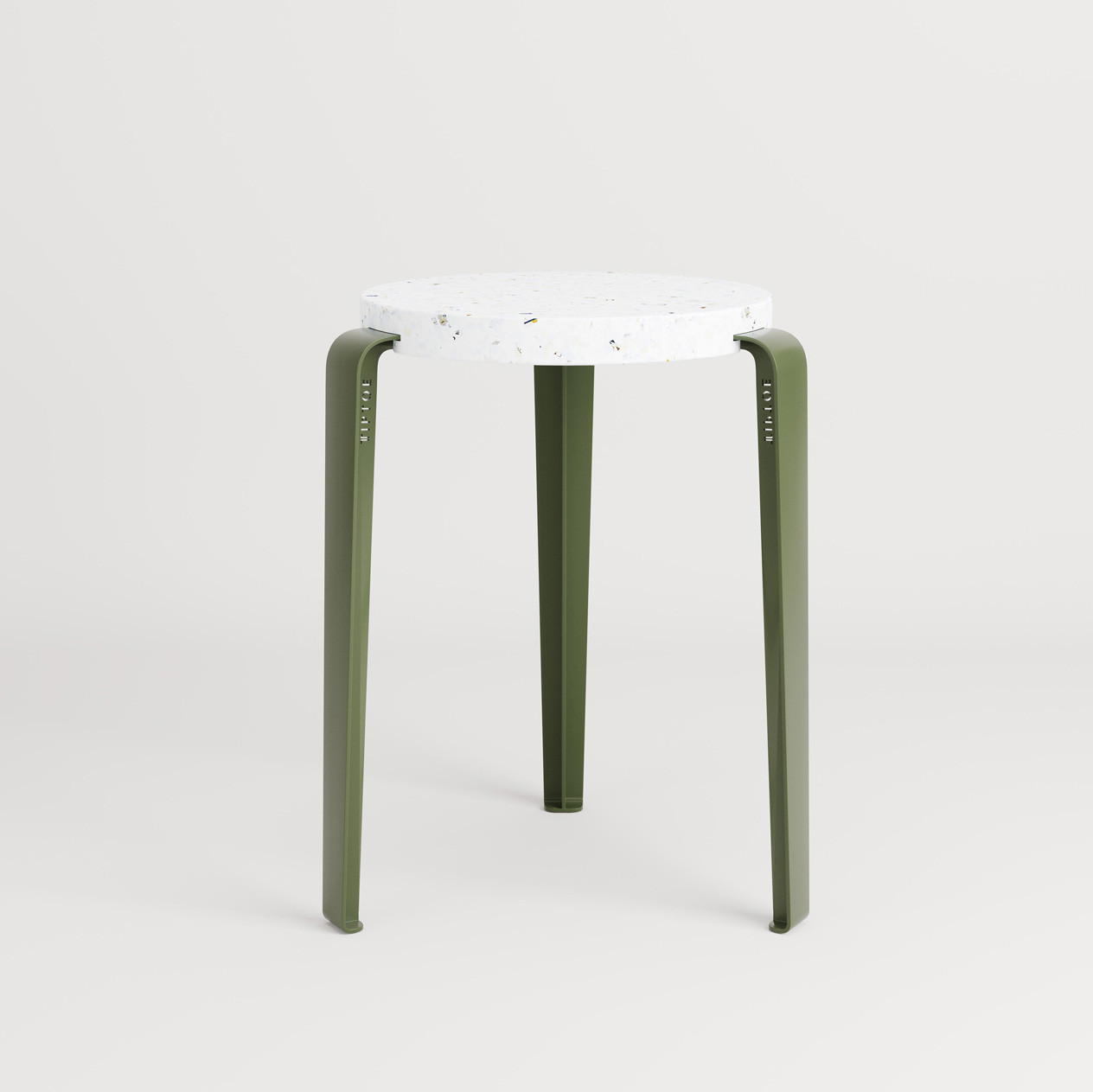 LOU stool in recycled plastic VENEZIA