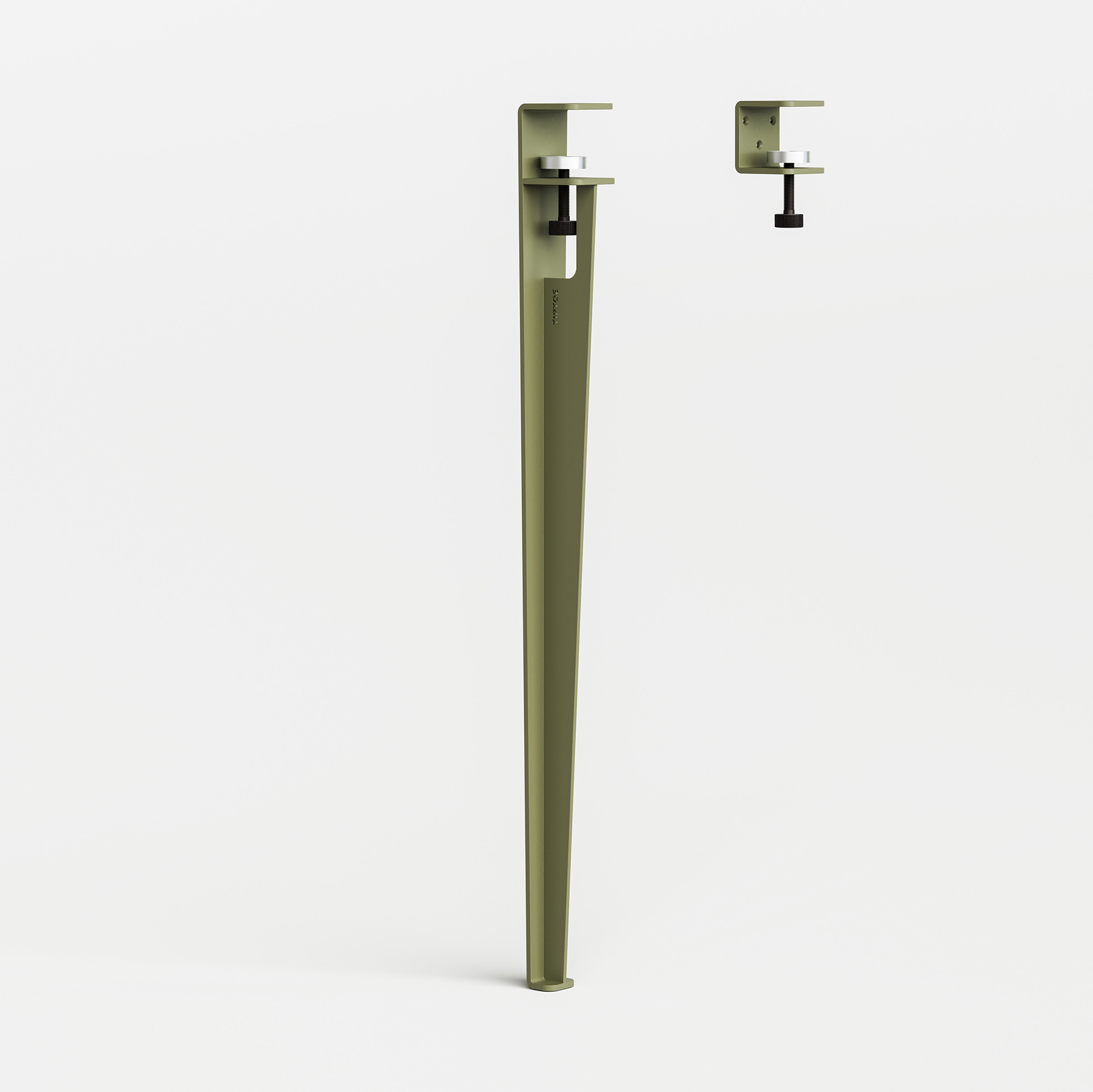 Pied de table 75cm et accroche murale BRACKET