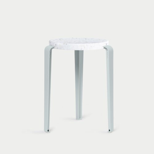 Tabouret LOU - plastique recyclé Venezia
