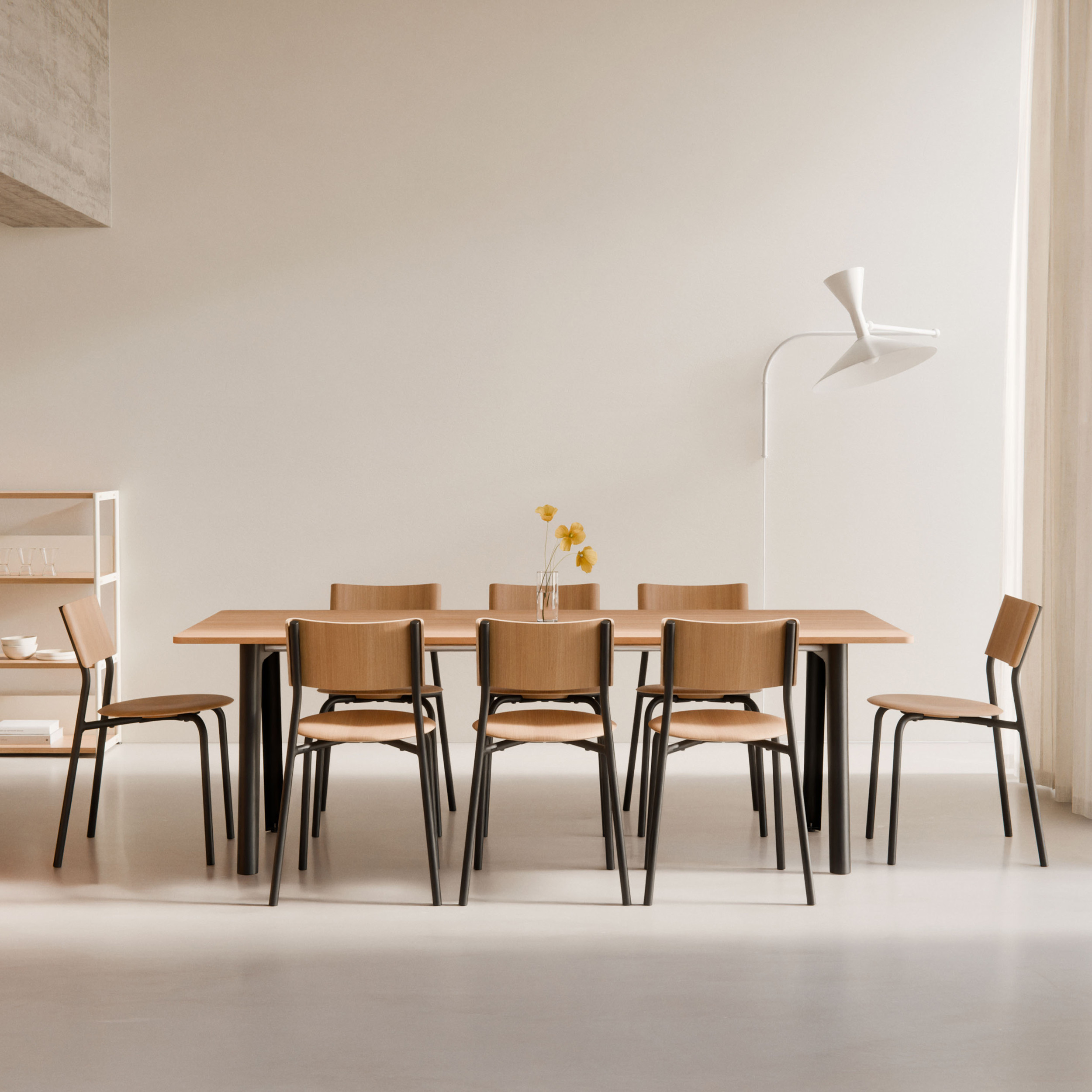 Esstisch NEW MODERN - öko-zertifiziertes Holz