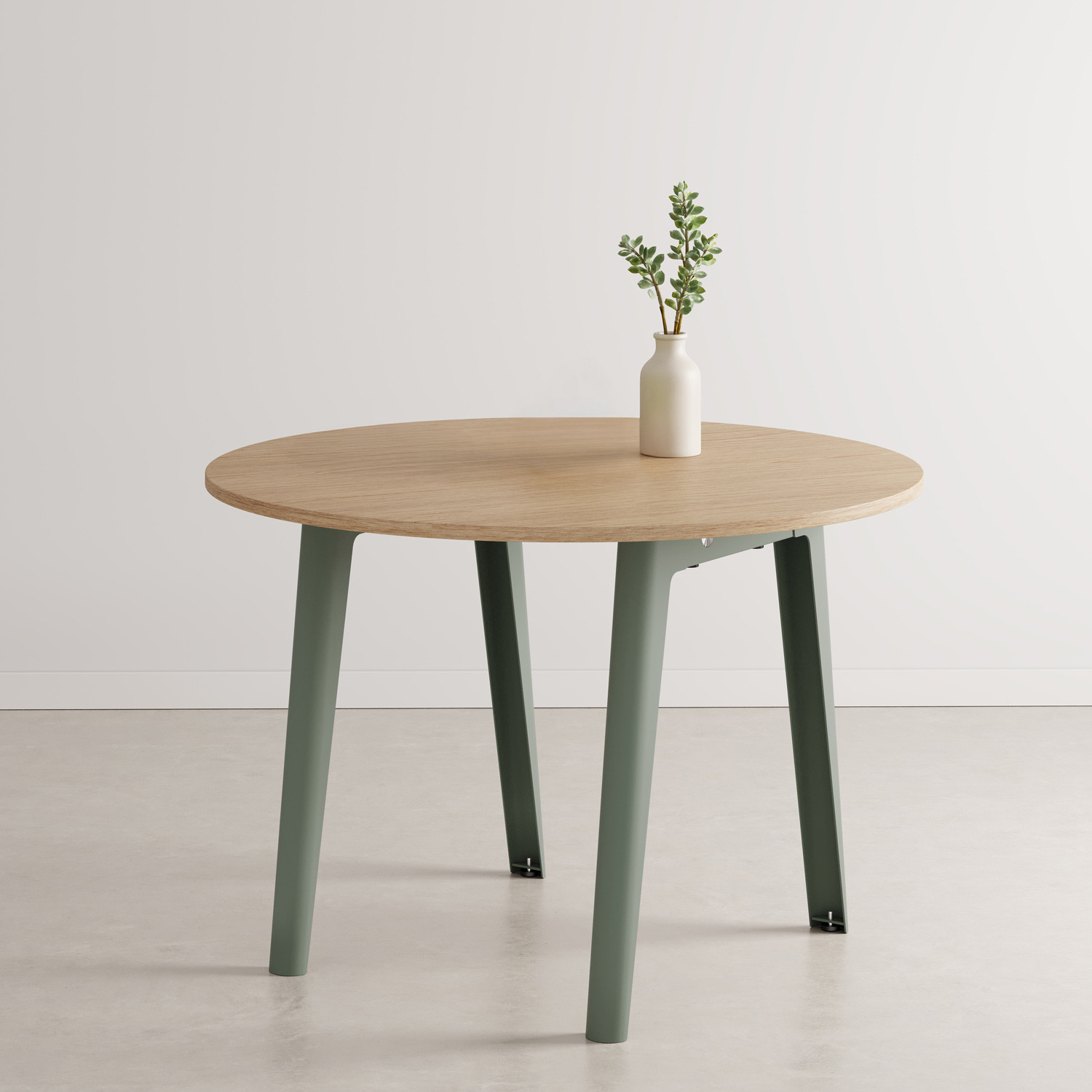 Table ronde NEW MODERN Ø 110cm - bois éco-certifié