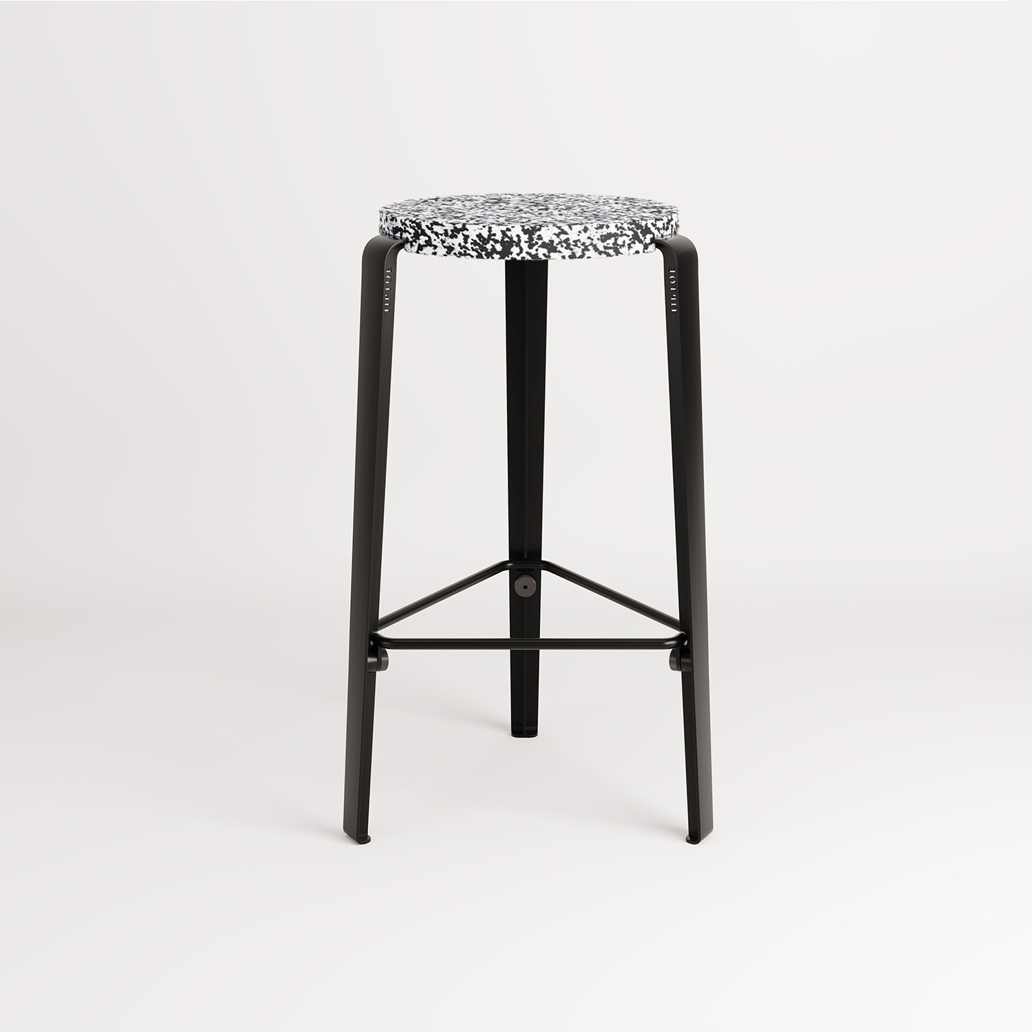 Tabouret de bar - plastique recyclé Macchiato - 66cm