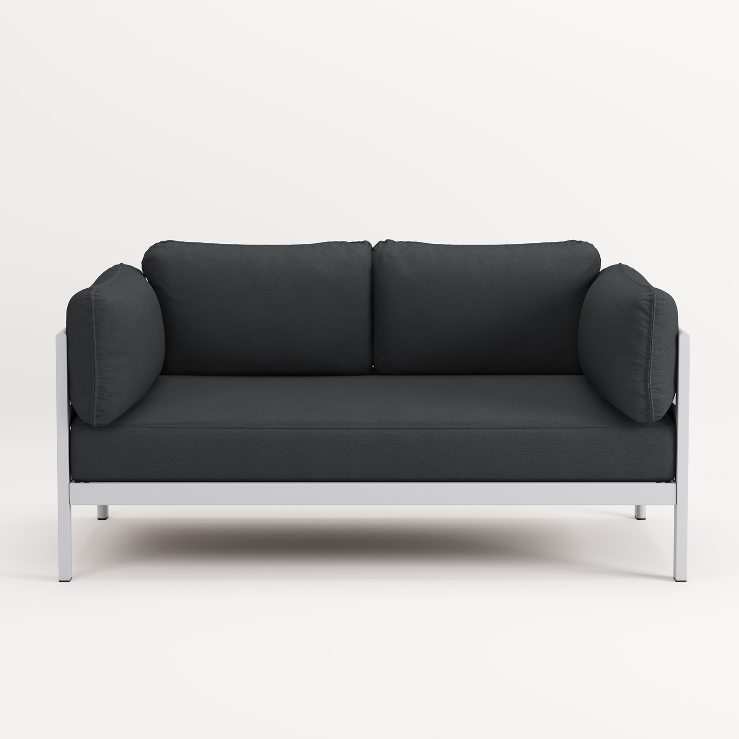 Canapé d'angle 4 places en tissu extérieur tablette SABAL SOFA de CORO