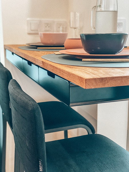 Karsten Counter Height Sofa Table - Scandinavian Designs