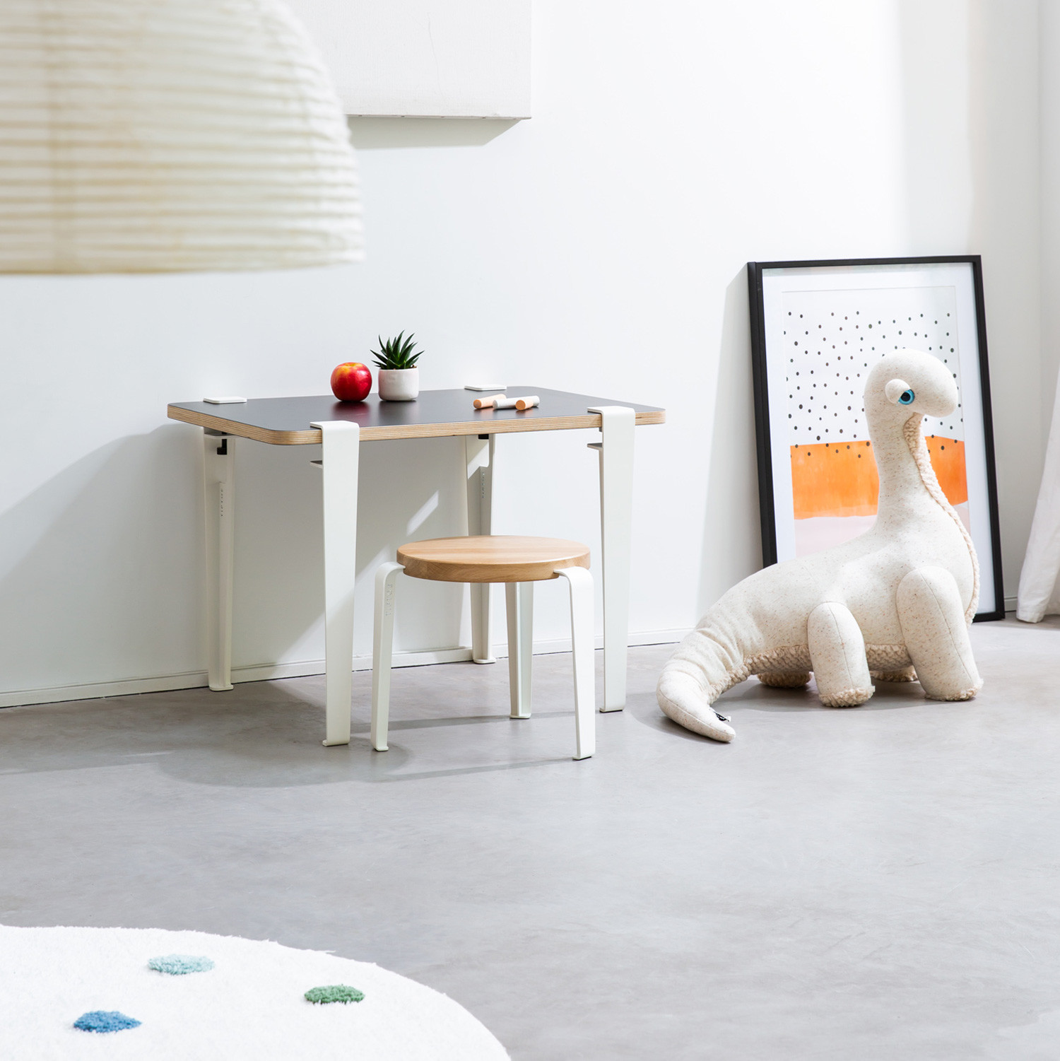 ZOOSY - Tabouret d'enfant Licorne Pinky Rose Zoo