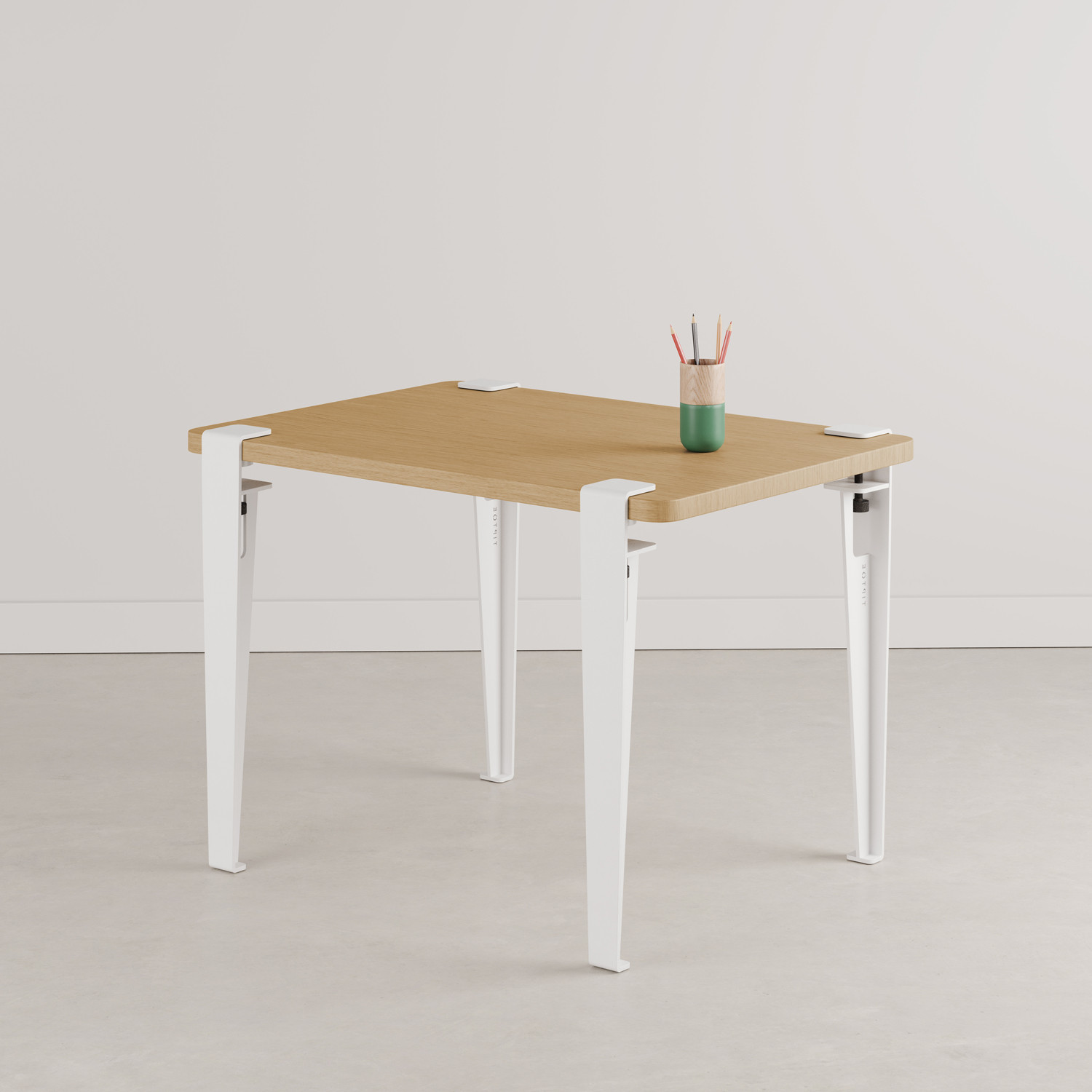 Kids oak online table