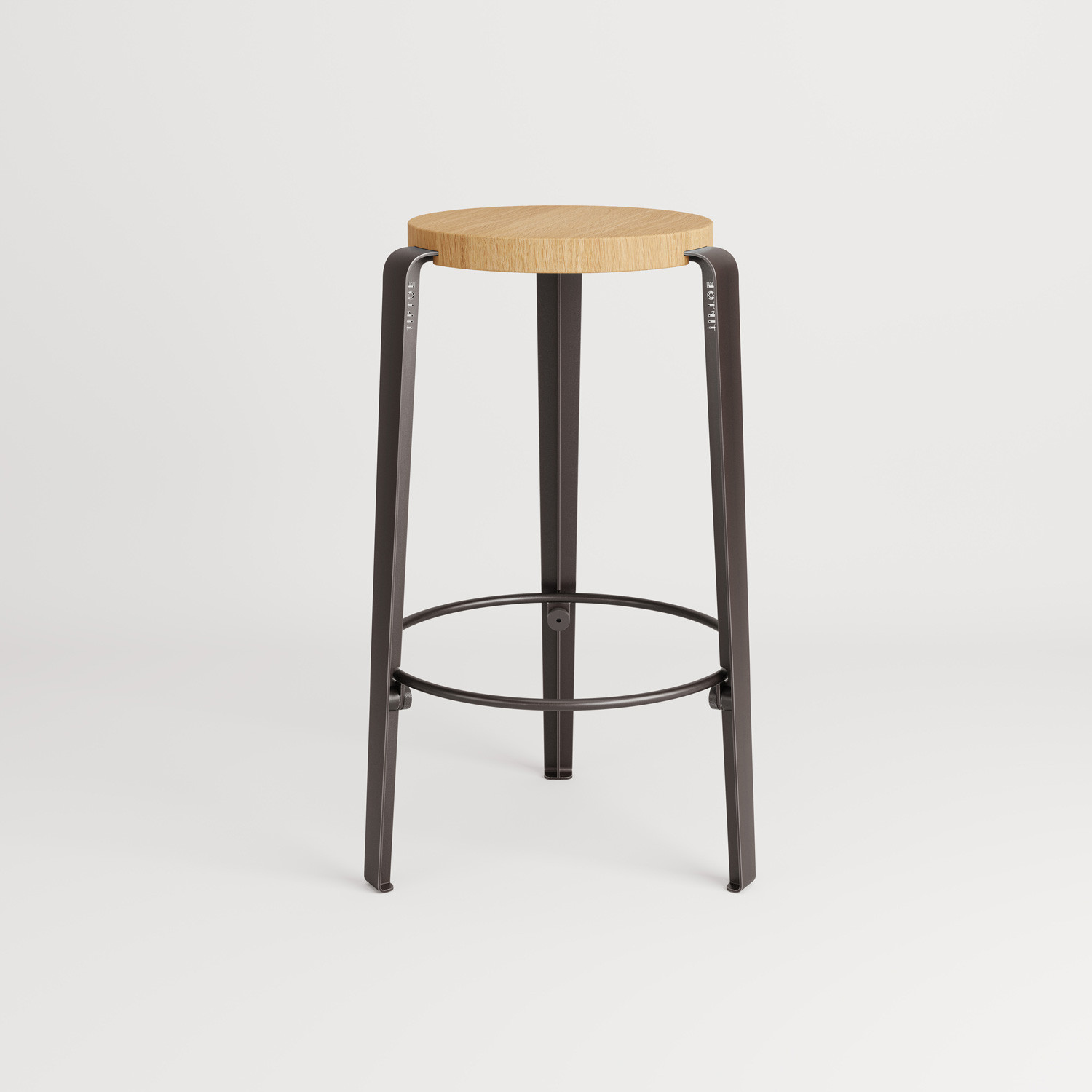 Tabouret de bar - bois éco-certifié - 66cm "Les Imparfaits"