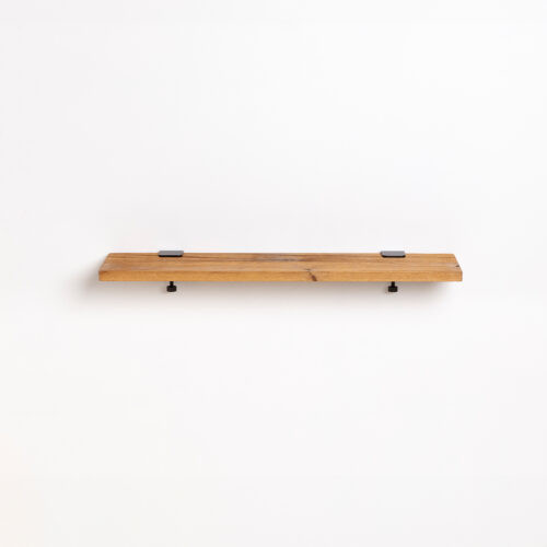 Etagère murale BRACKET - bois ancien recyclé - 60 à 150cm