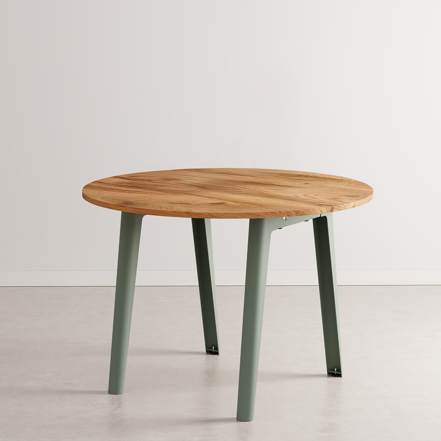 NEW MODERN round table Ø 110cm - reclaimed wood