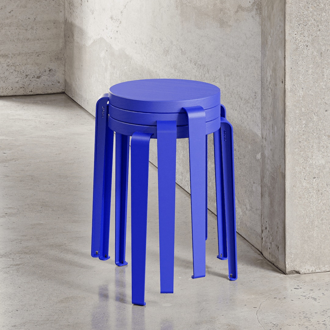 TIPTOE x KLEIN BLUE® - Tabouret LOU