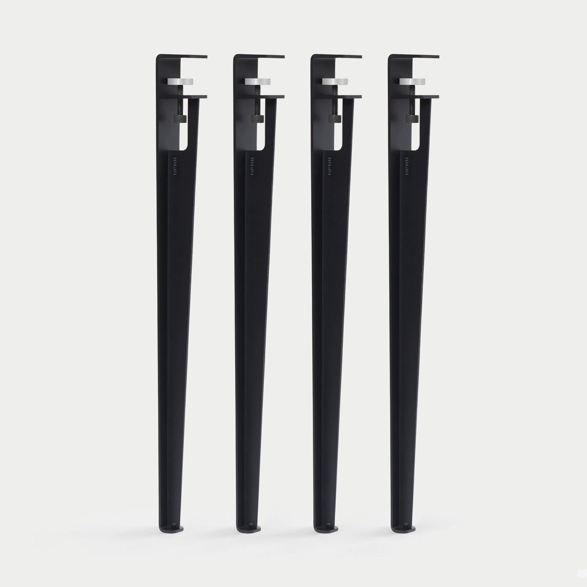 Lot de 4 pieds de table - 75cm