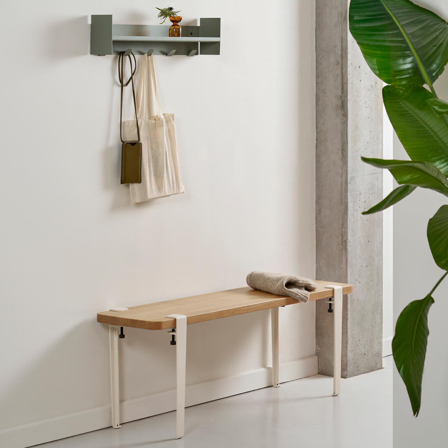 Banc TIPTOE 120x30cm - chêne massif