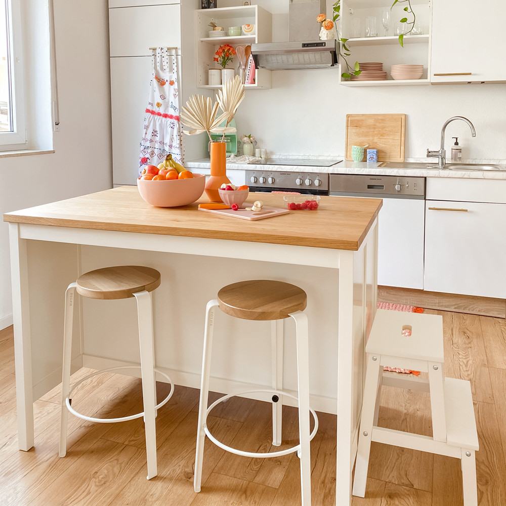 Table de cuisine en bois - Table de cuisine sur mesure de tout style