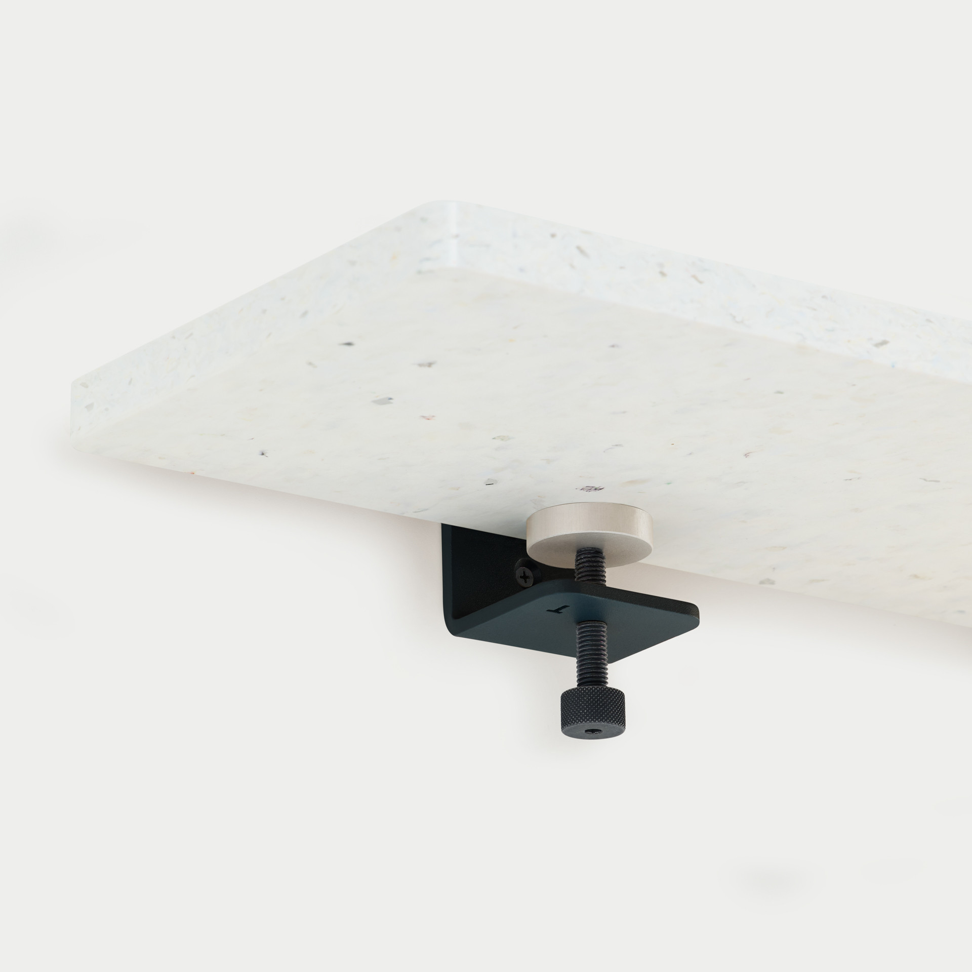 Lot de 3 étagères murales BRACKET - plastique recyclé Venezia - 60 à 150cm