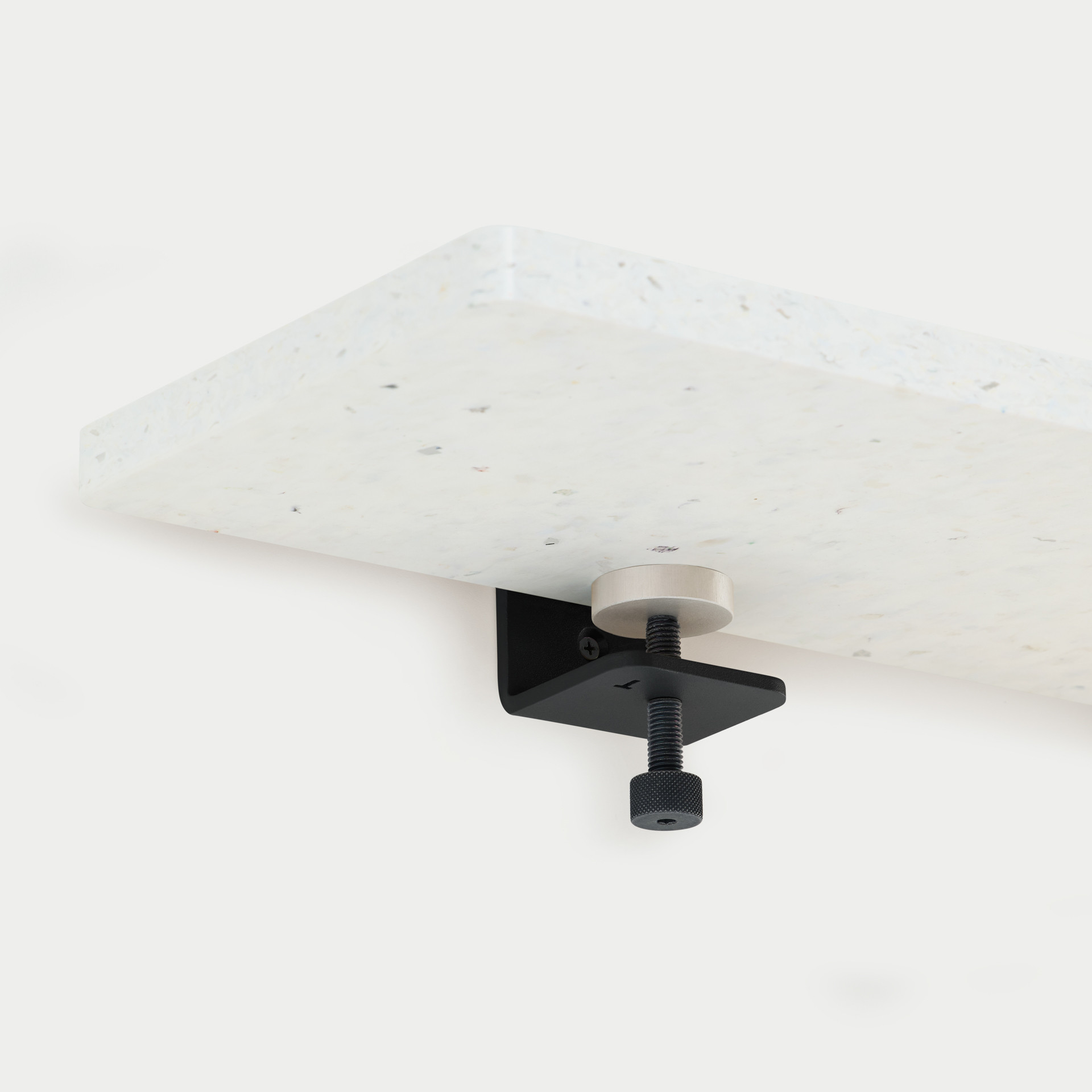 Lot de 3 étagères murales BRACKET - plastique recyclé Venezia - 60 à 150cm