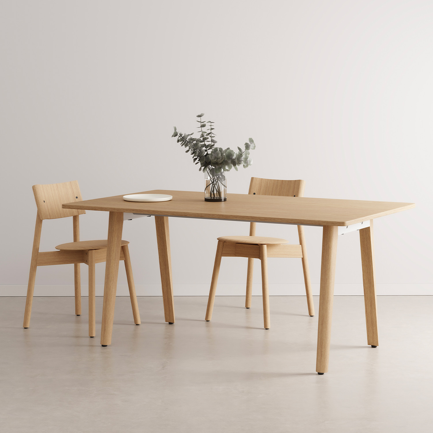 NEW MODERN full wood dining table