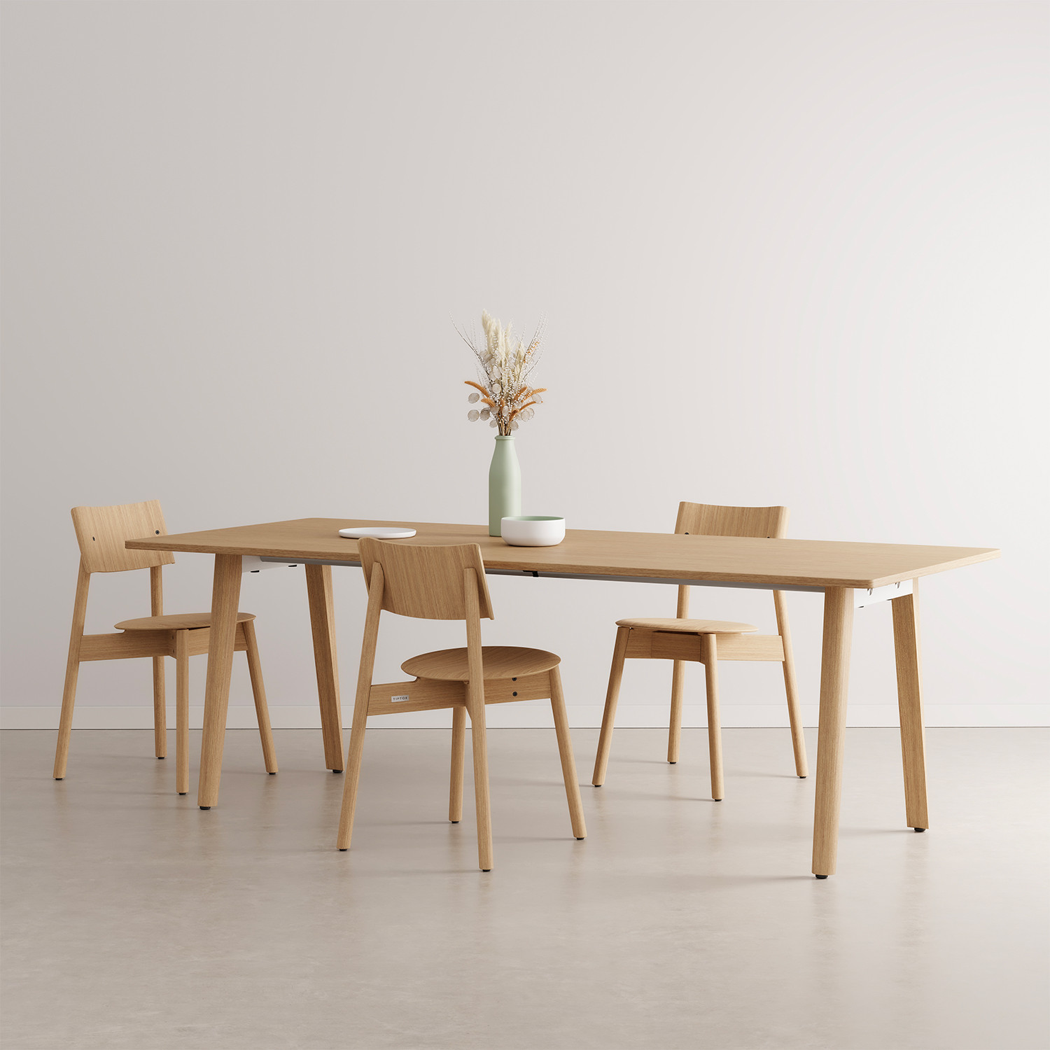 NEW MODERN full wood dining table