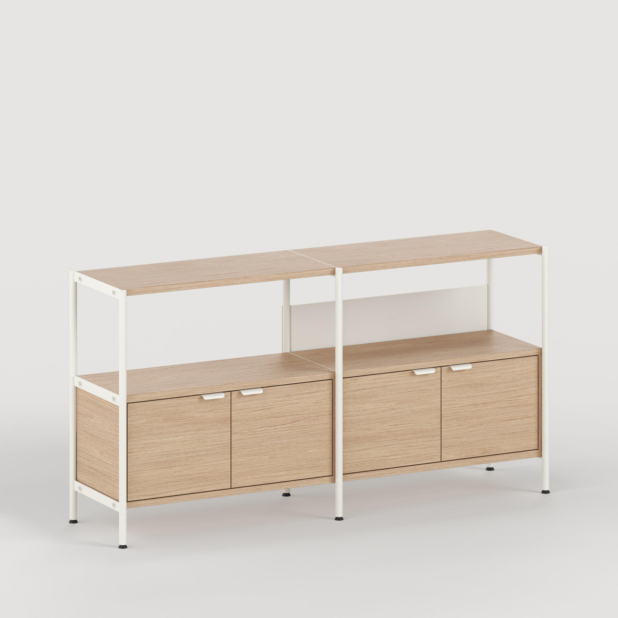UNIT shelf - H75 to 85 x W160cm - eco-certified wood