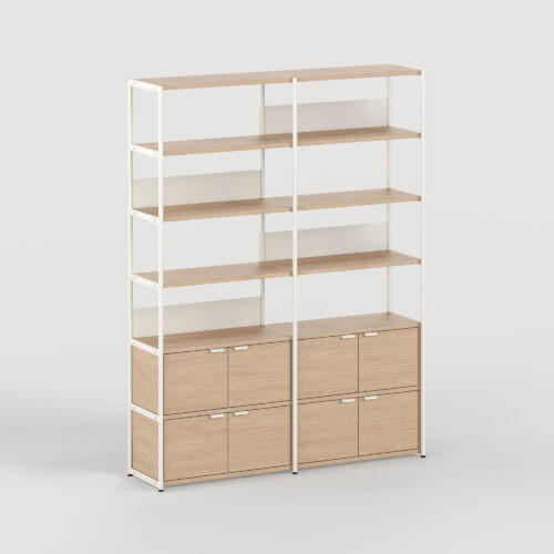 Etagère UNIT - H215 x L164cm - bois éco-certifié