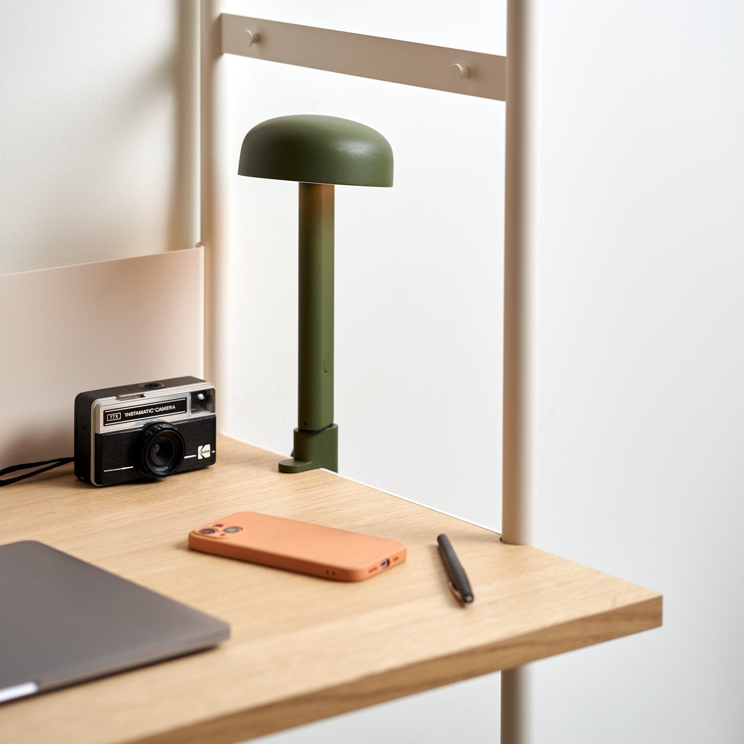 Étagère Bureau Modulable Komto En Hêtre – 51-97 X 20 X 40 Cm, à Poser Ou Fixer - 4