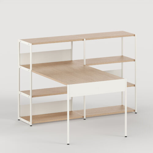 Bureau UNIT - H110 à 180 x L164cm - bois éco-certifié