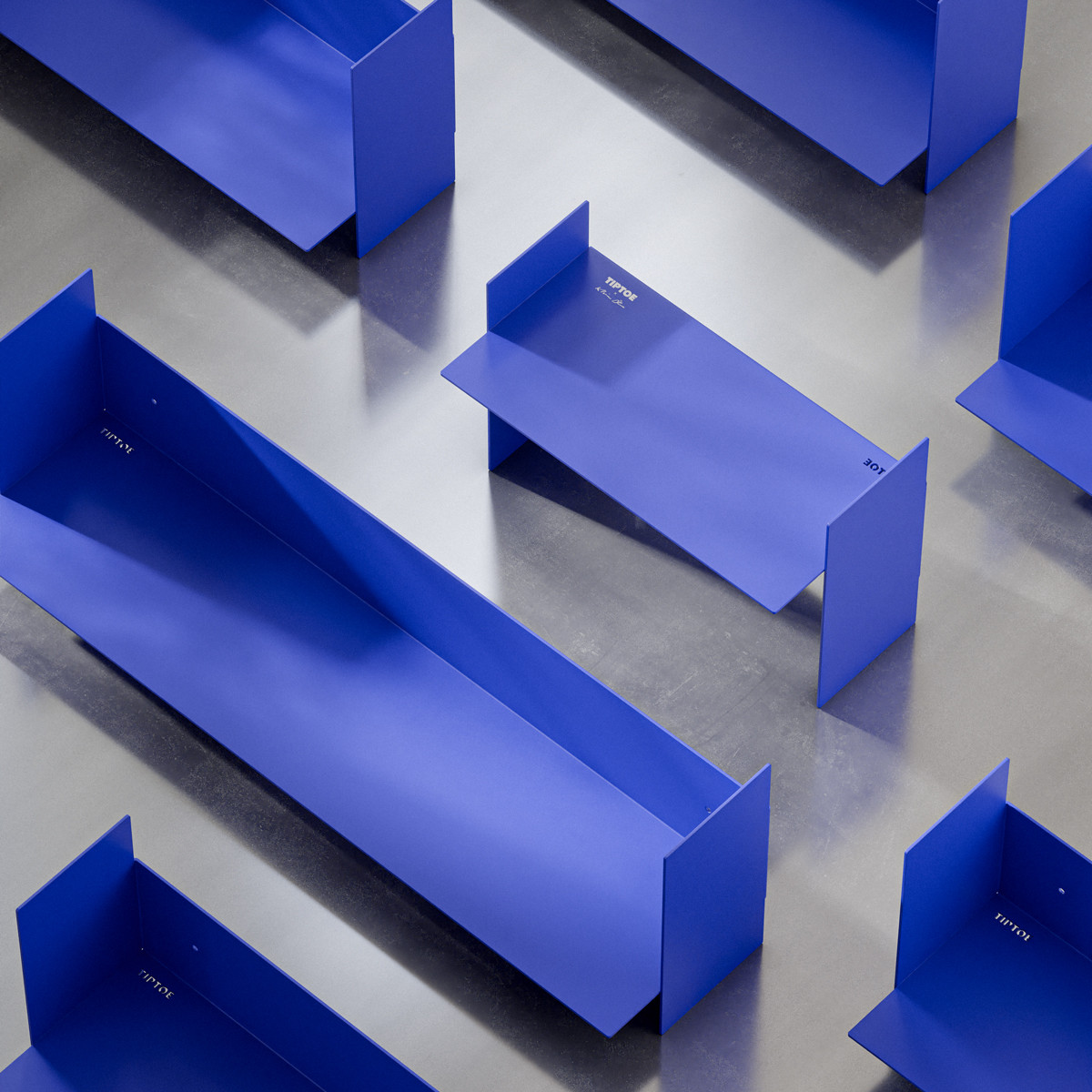 TIPTOE x KLEIN BLUE® - Etagère murale PLI