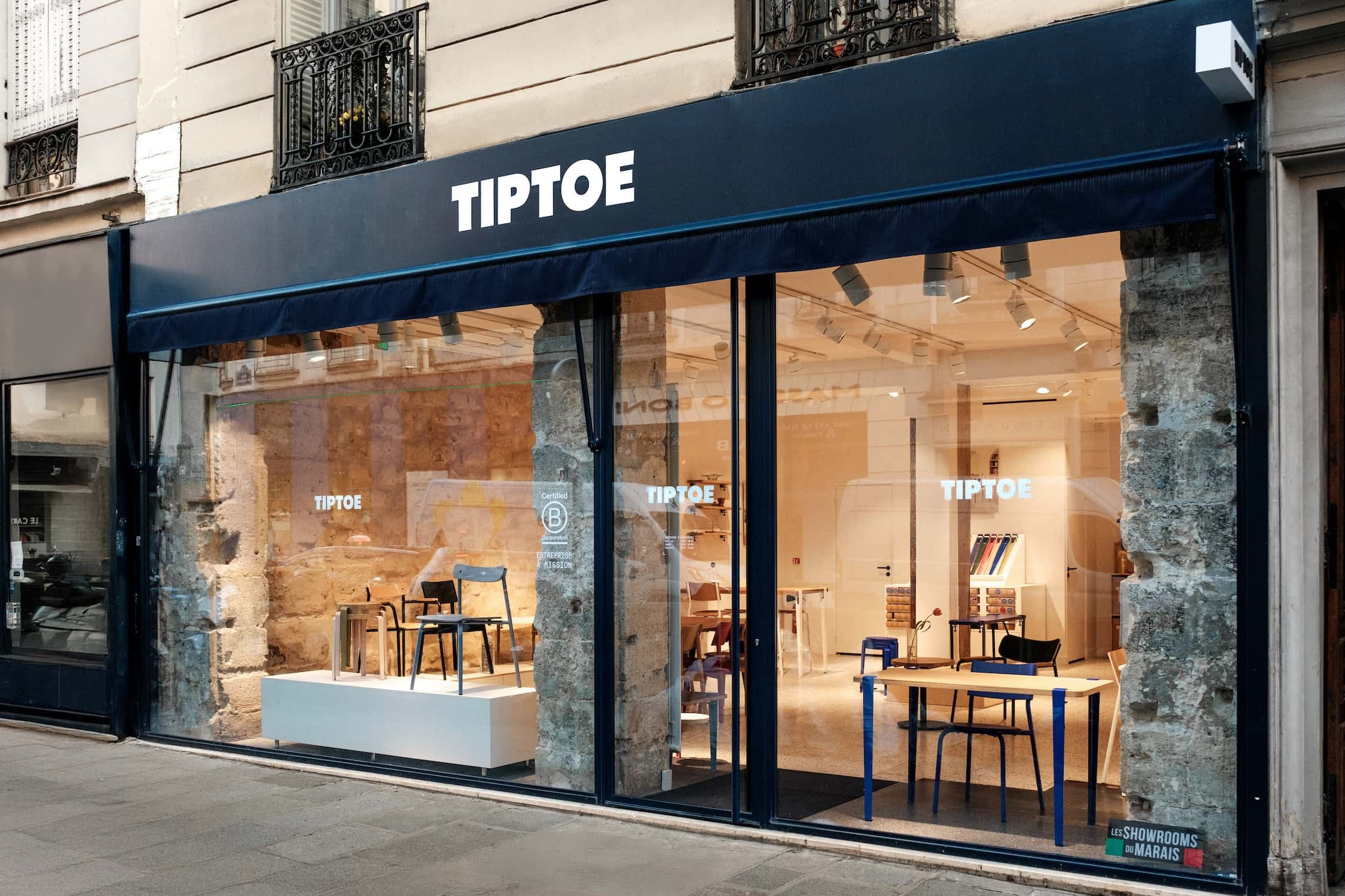 Tiptoe ouvre ses portes rue de Turenne