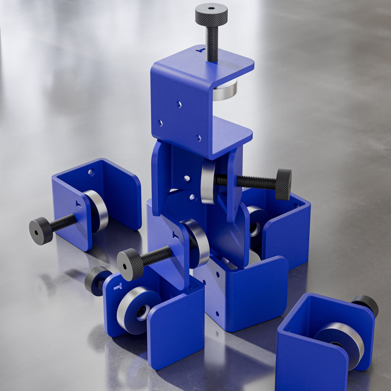 TIPTOE x KLEIN BLUE® - Etagère murale 60 à 150cm