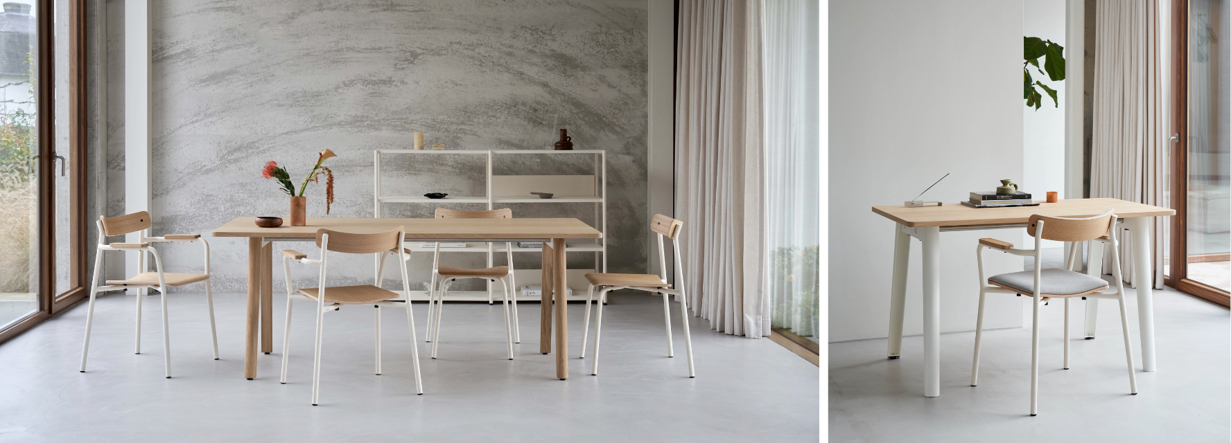 Design tables and desks, eco-responsible and sustainable