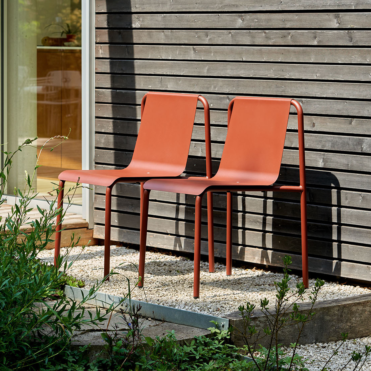 Chaise de jardin PANORAMA - acier thermolaqué