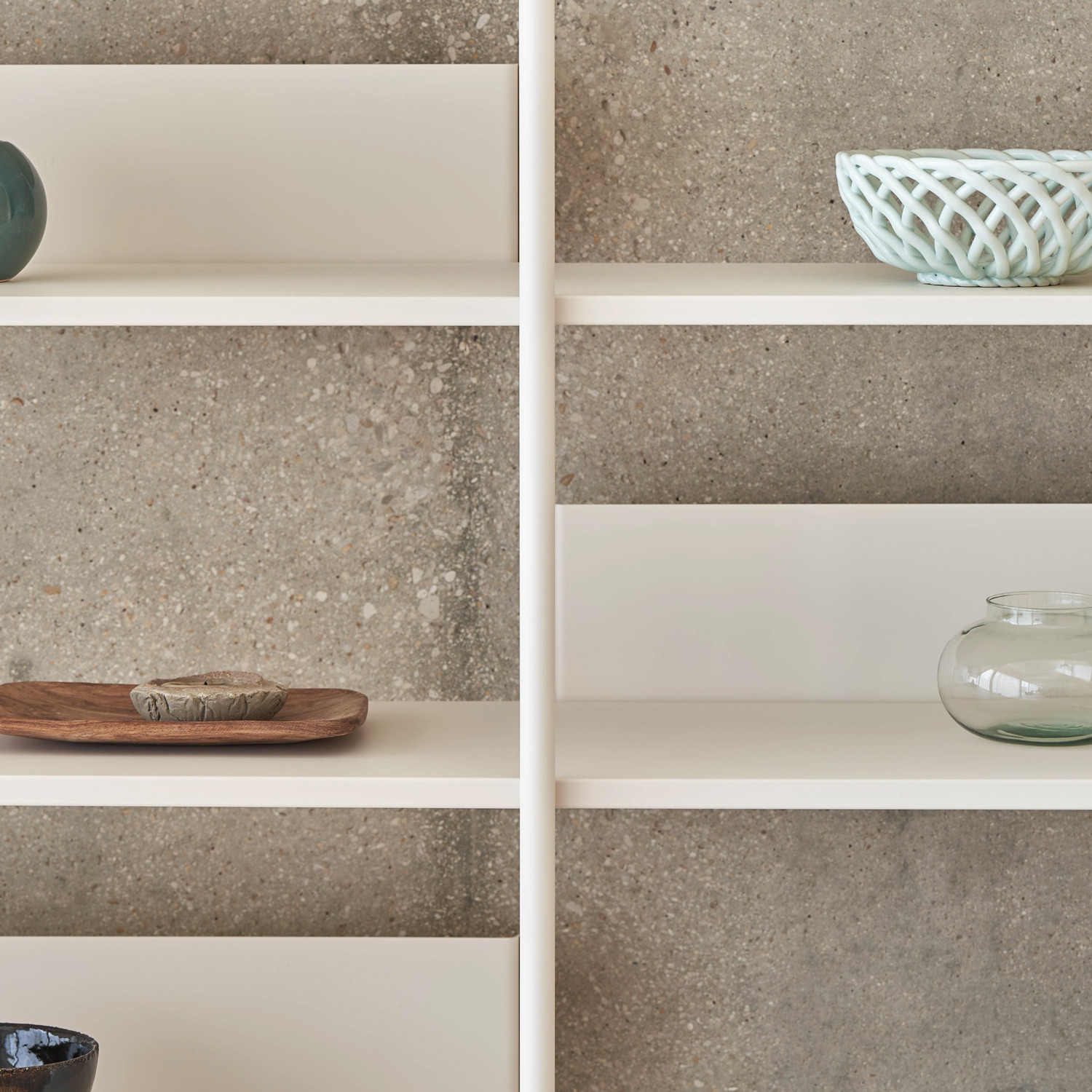 Etagère UNIT - H180 à 215 x  L244cm - acier thermolaqué