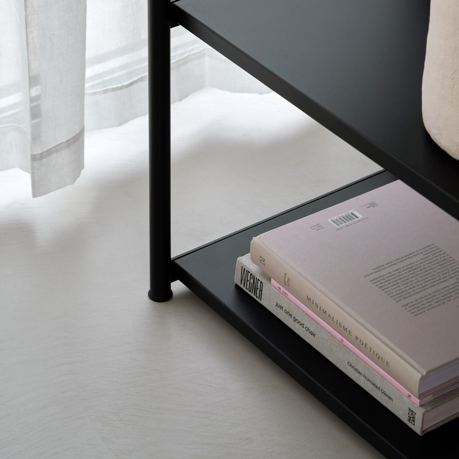 Etagère UNIT - H75 à 85 x  L164cm - acier thermolaqué