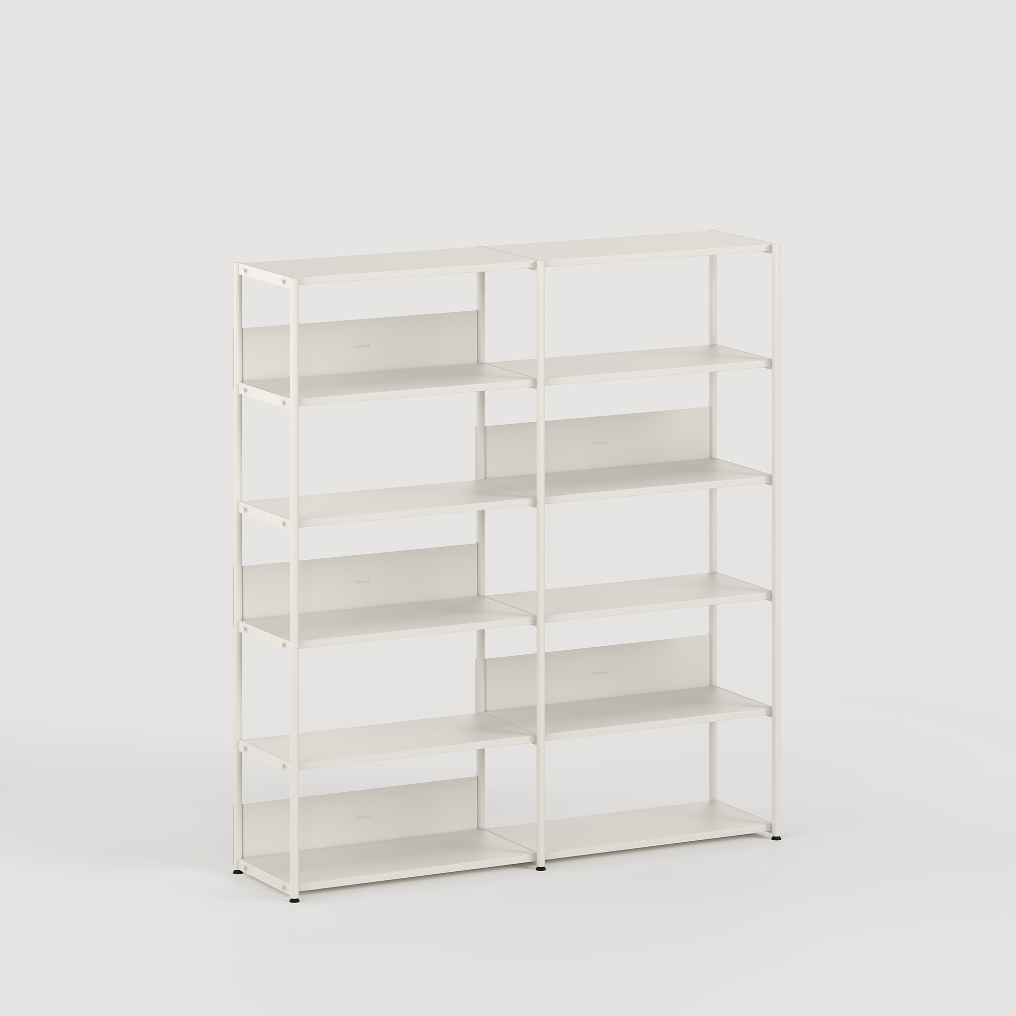 Etagère UNIT - H180 à 215 x  L164cm - acier thermolaqué